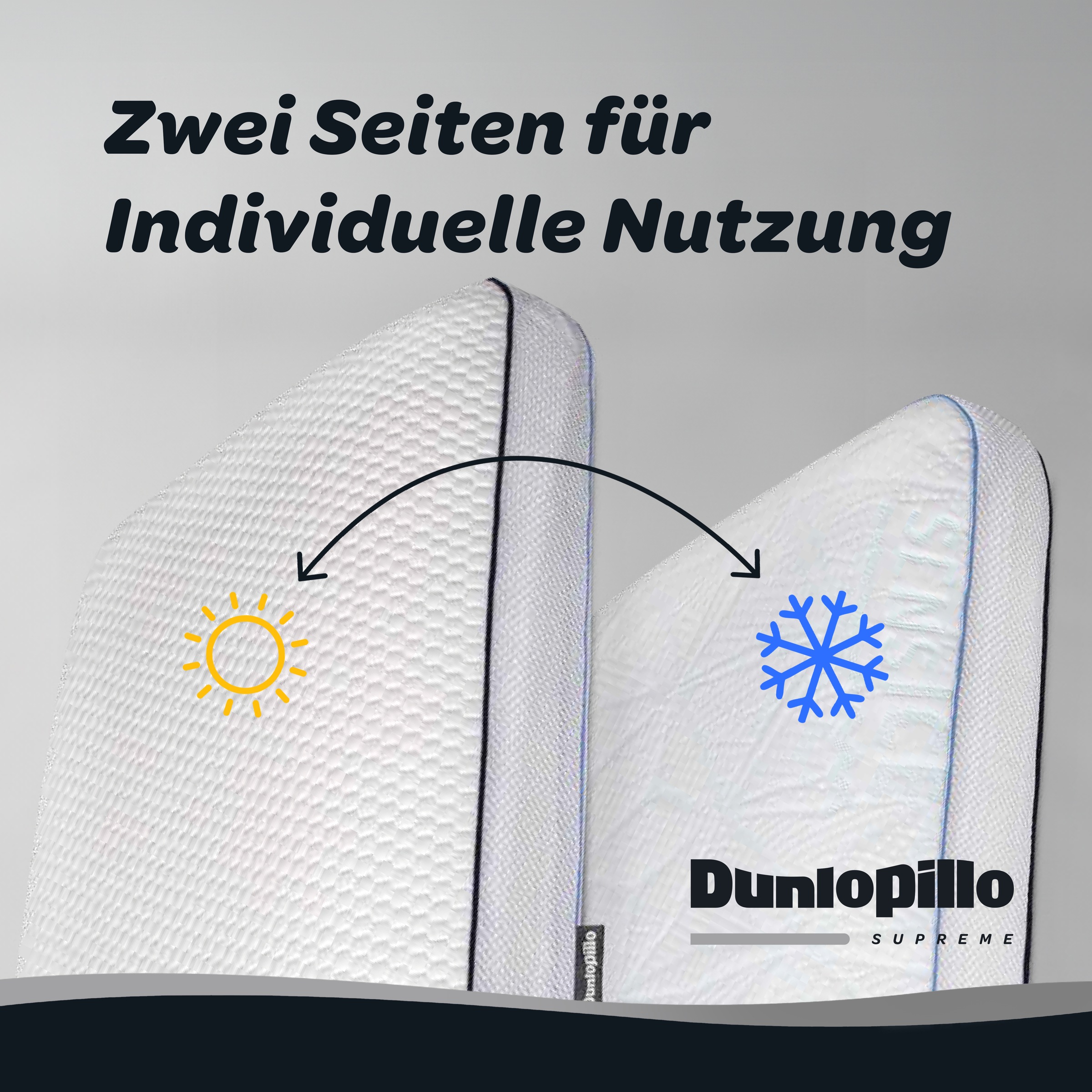 Dunlopillo Nackenstützkissen "Clima Flex, NEUHEIT mit kühlender & wärmender günstig online kaufen