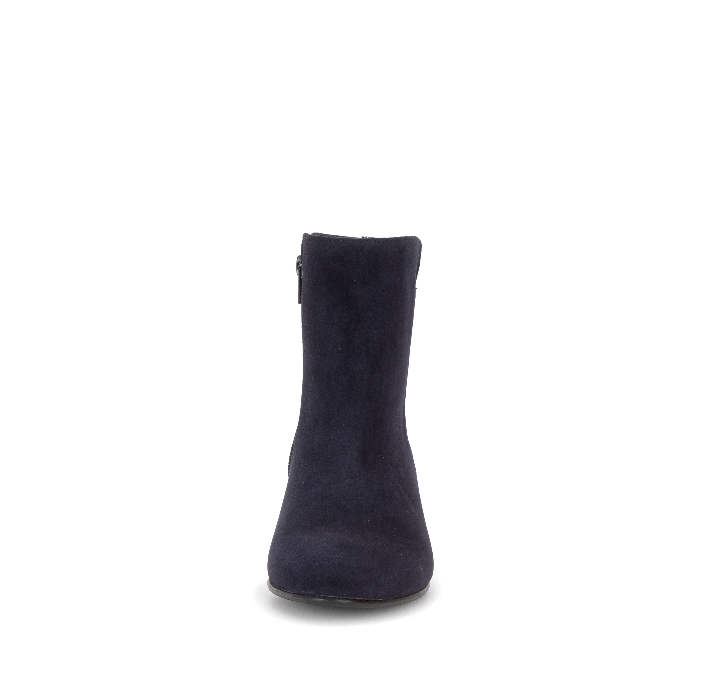 Gabor Stiefelette  Blockabsatz, Ankleboots mit praktischem Reißverschluss, schmale Form