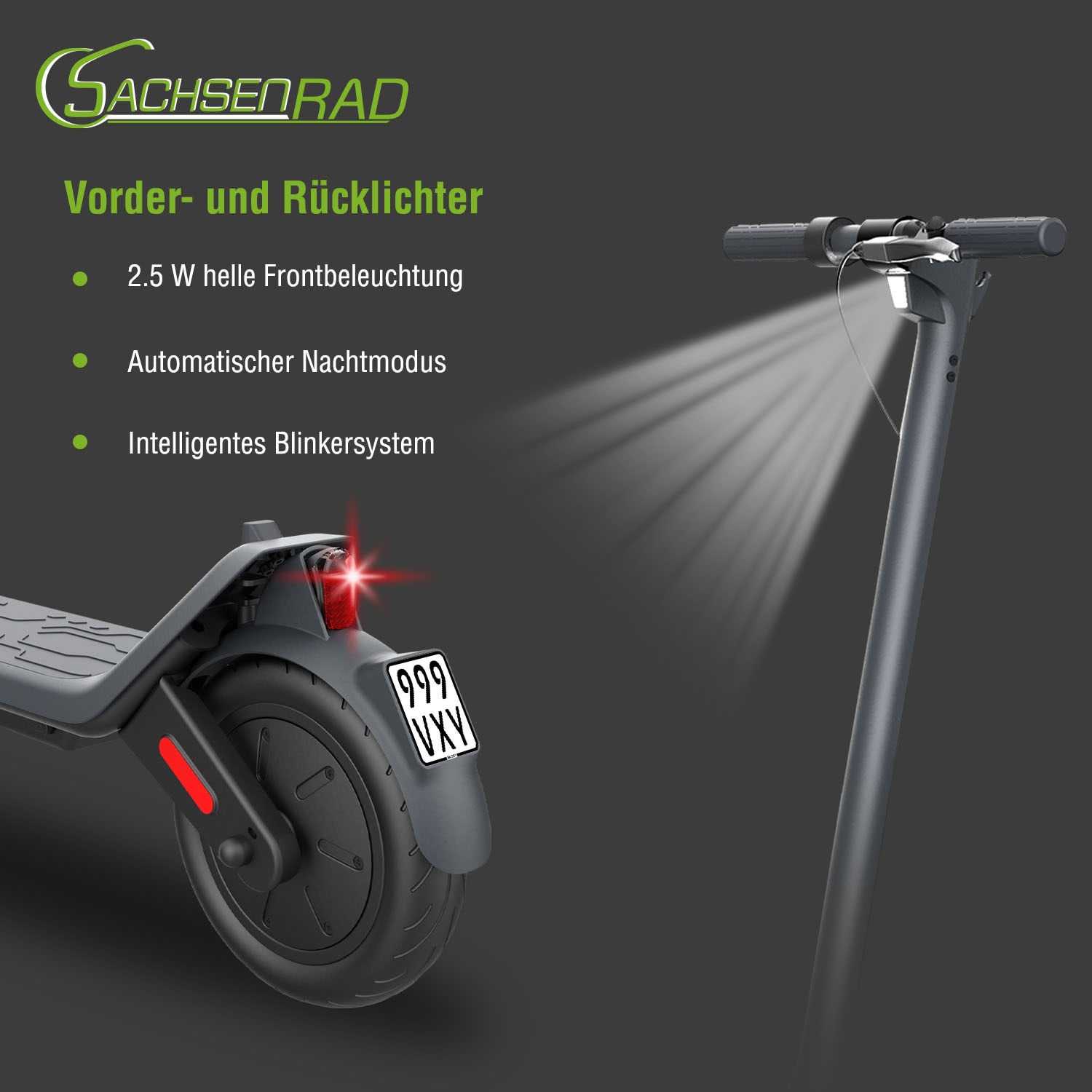 SachsenRad E-Scooter »A11«
