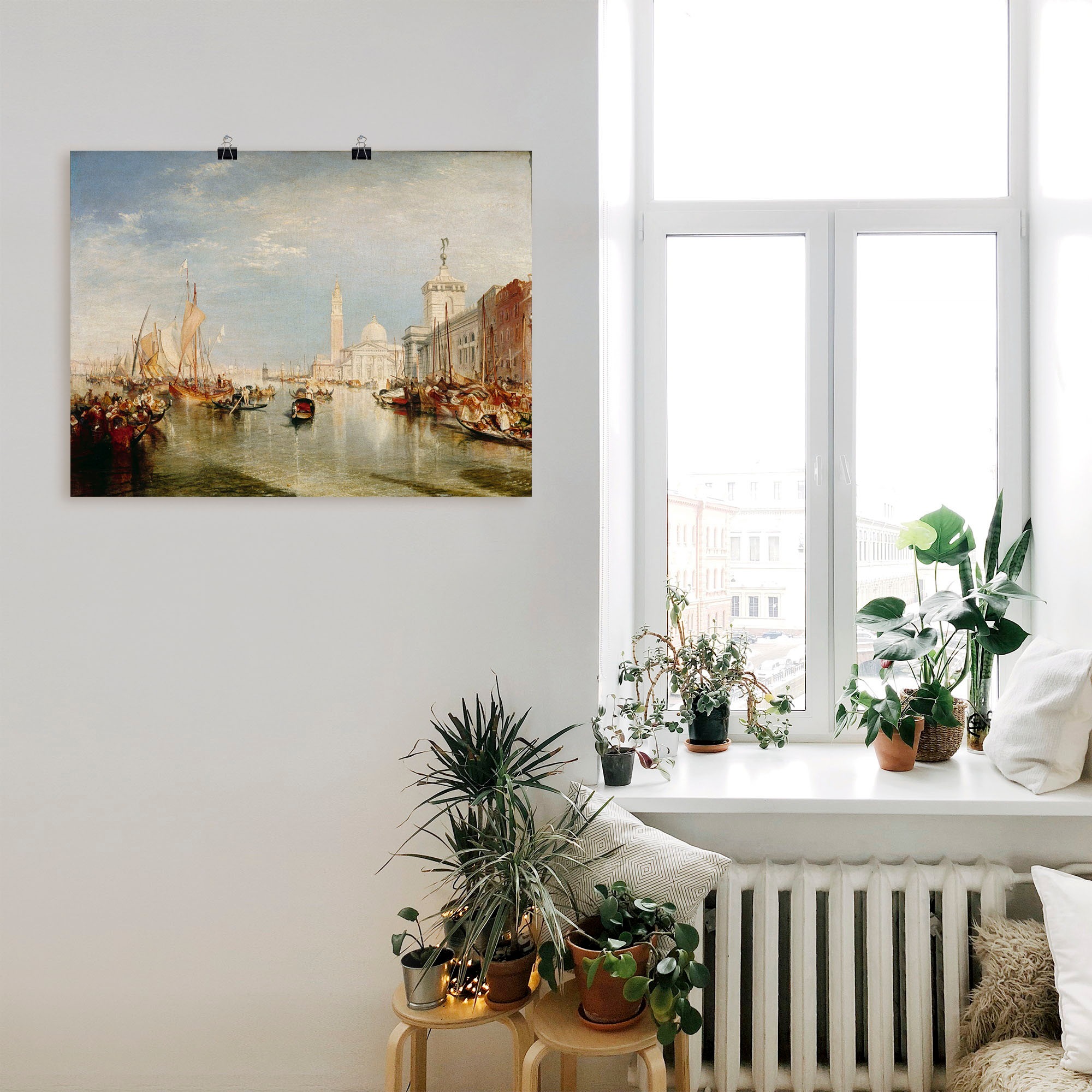 Artland Kunstdruck "Venedig, Dogana und S. Giorgio Maggiore.", Italien, (1 günstig online kaufen