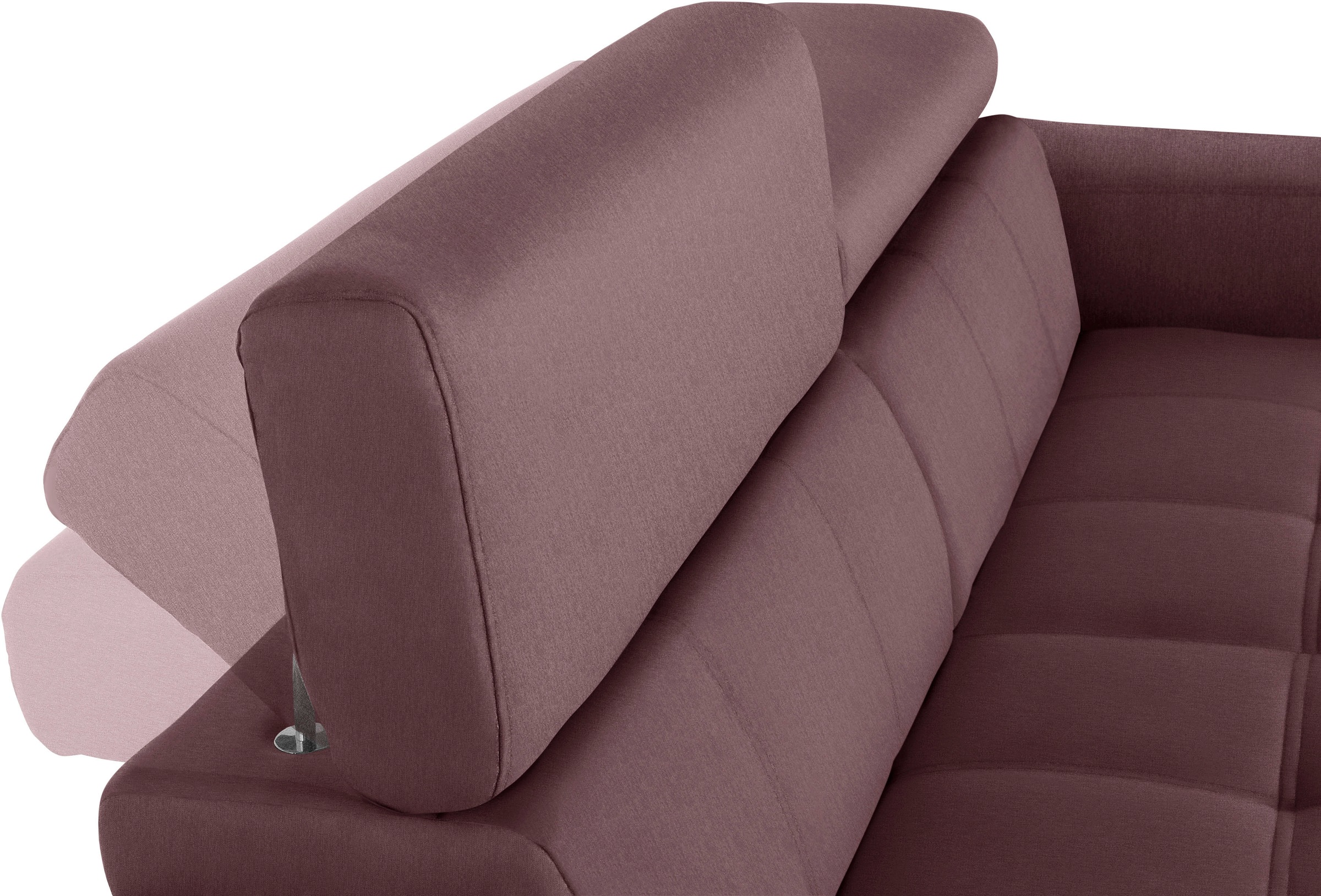 Thumbnail - DOMO collection 2-Sitzer "Cunelli zeitlos und elegant, moderne Sitznähte als Designelement,", wahlweise mit 6-fach verst...