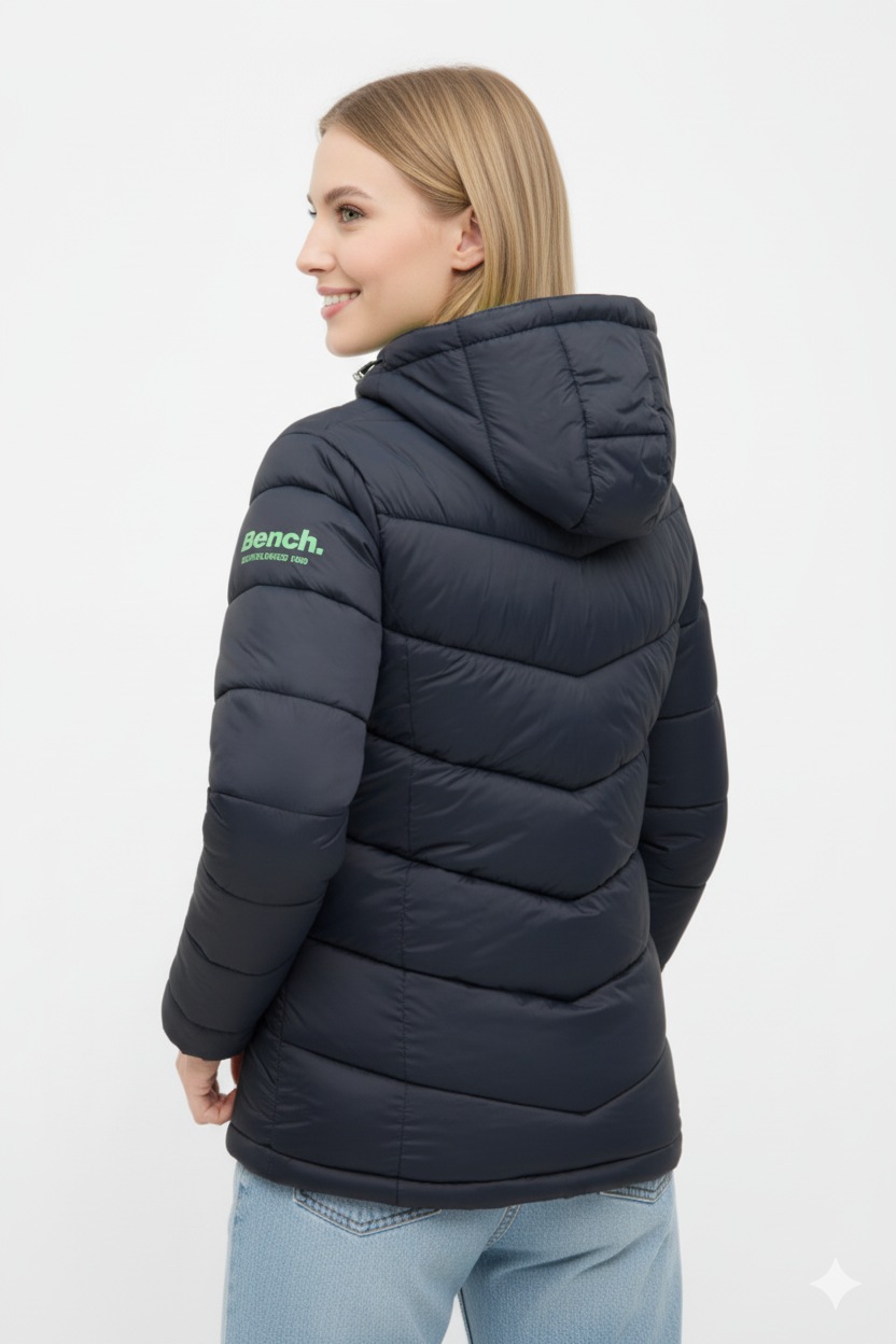 Bench. Steppjacke "JIYRA" mit Kapuze leichte, taillierte Übergangsjacke mit günstig online kaufen
