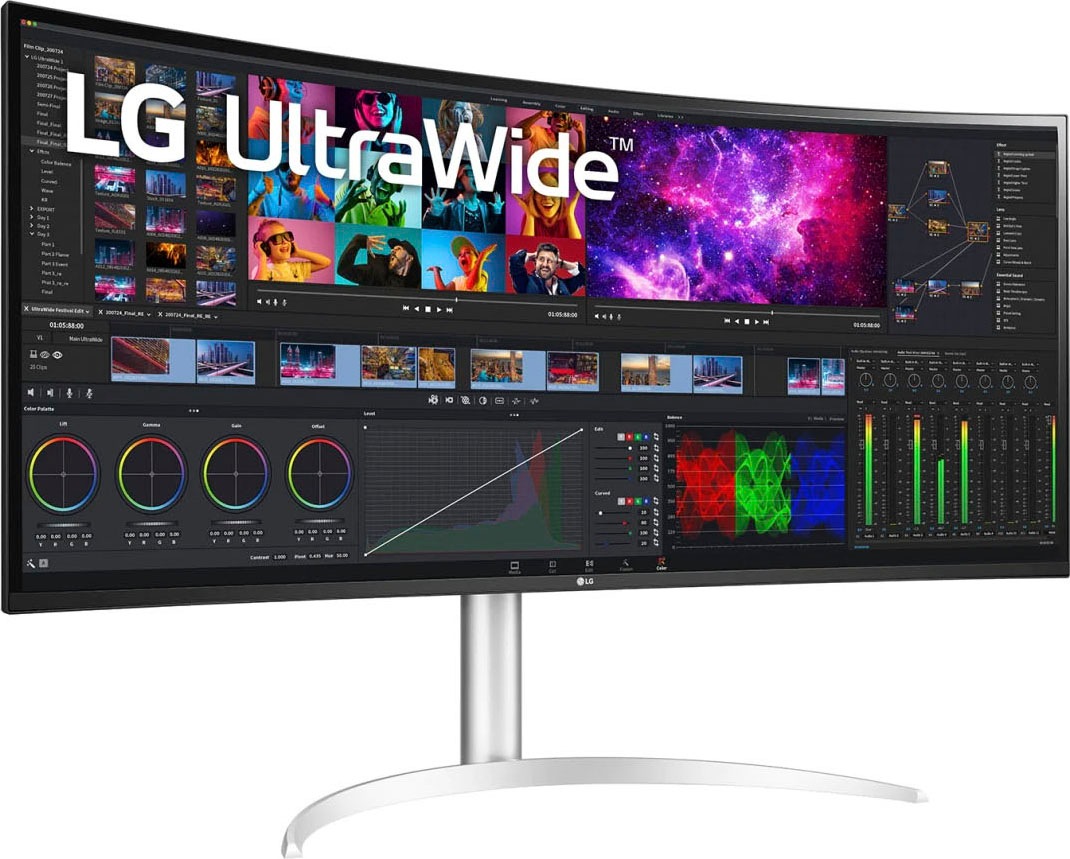 LG Curved-Gaming-Monitor »40WP95XP«, 100,9 cm/39,7 Zoll, 5120 x 2160 px, 5K, 5 ms Reaktionszeit