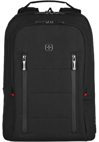 Laptoprucksack »City Traveler, schwarz«