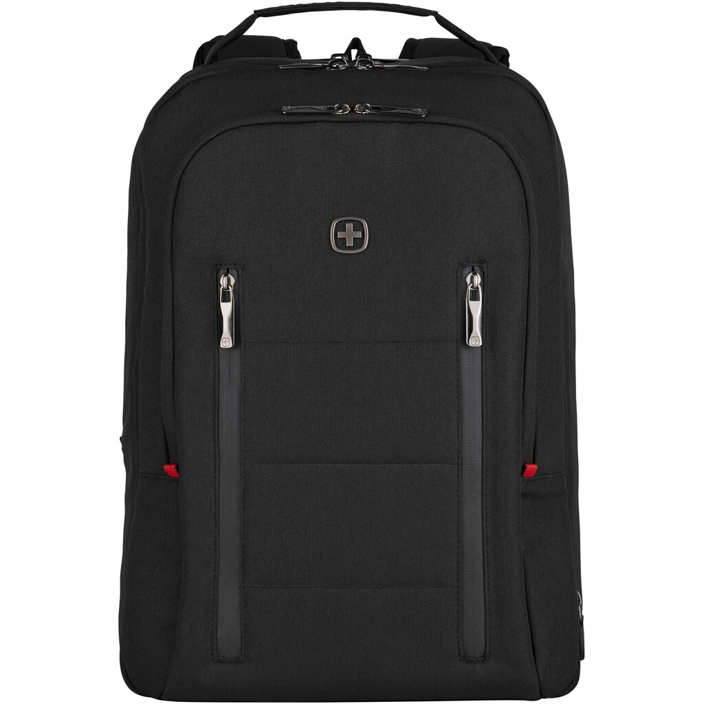 Wenger Laptoprucksack »City Traveler, schwarz«, für Laptops bis 16 Zoll