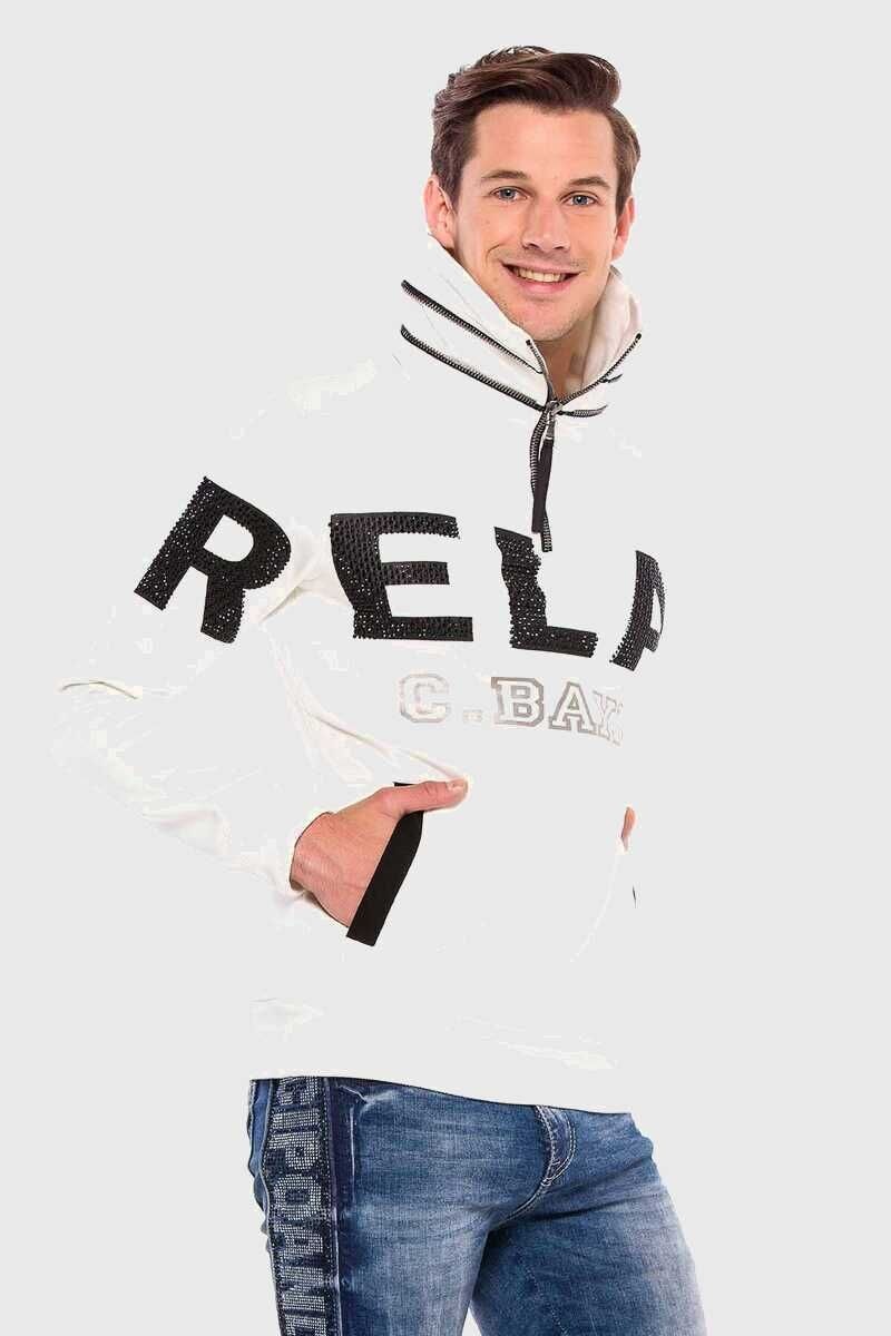 Cipo & Baxx Sweatshirt »Sweatshirts«, mit hohem Kragen