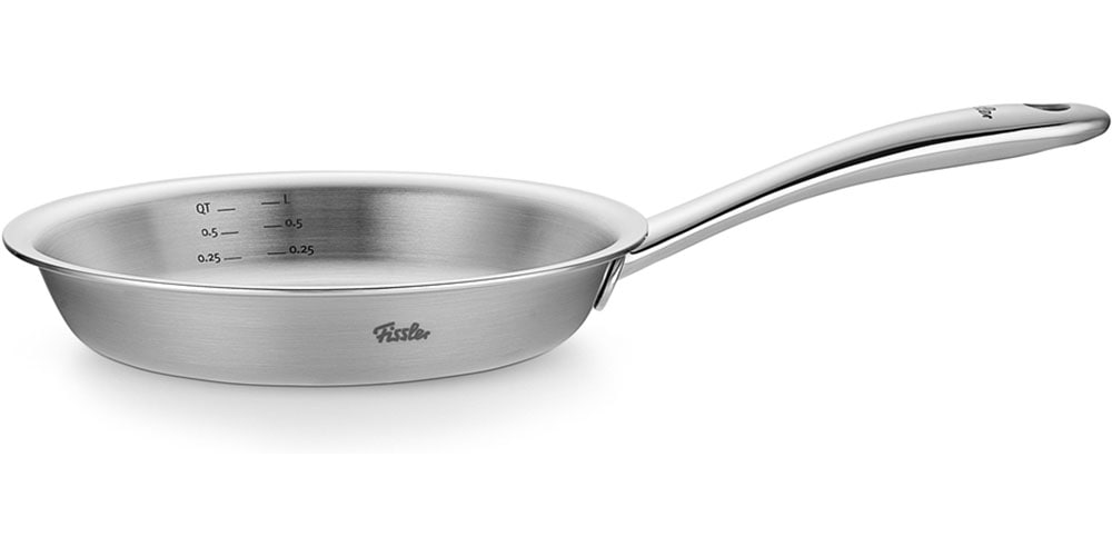 Fissler Bratpfanne "Fissler M5 Pro-Ply, Edelstahl-Pfanne" Edelstahl 18/10 5-lagiges Mehrschichtmaterial für präzise Temperaturkontrolle