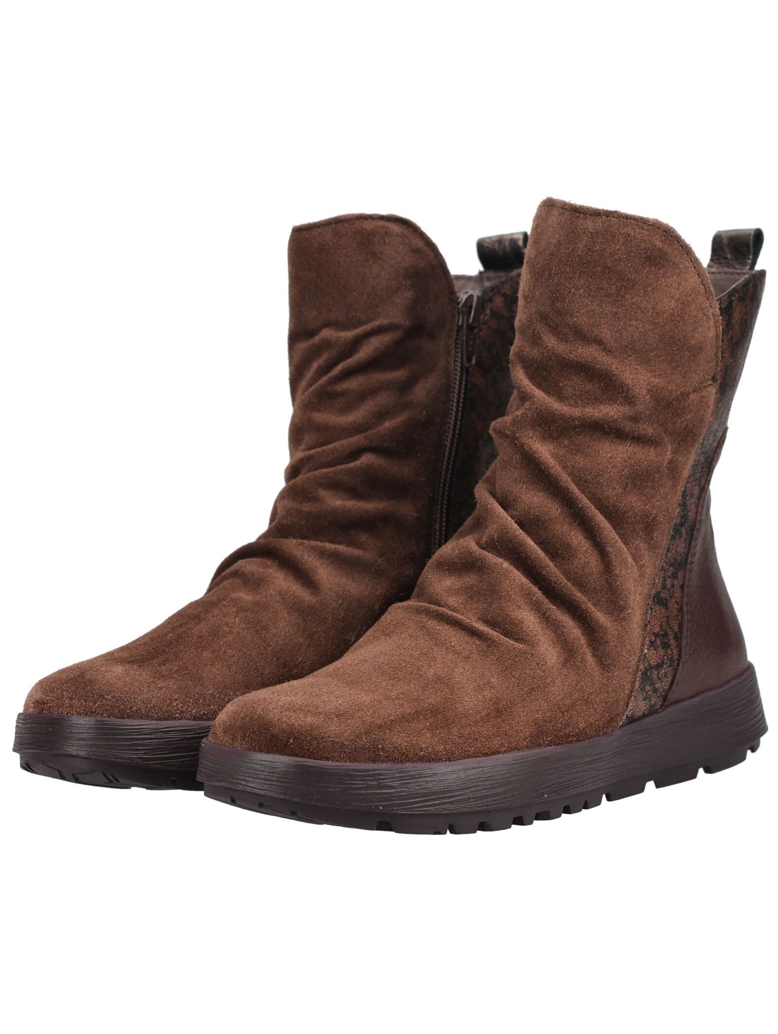 Think! Stiefelette »Think! Stiefelette Veloursleder/Textil«