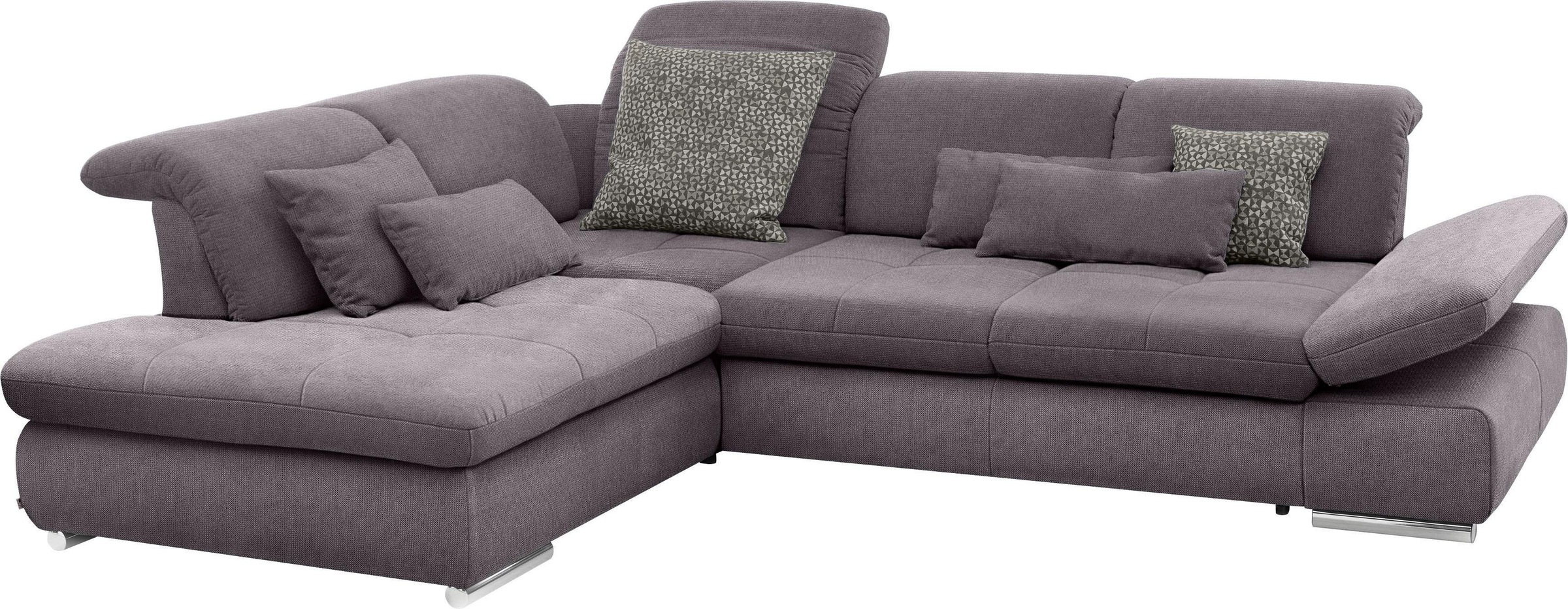 set one by Musterring Ecksofa »SO 4100«, wahlweise mit Bettfunktion