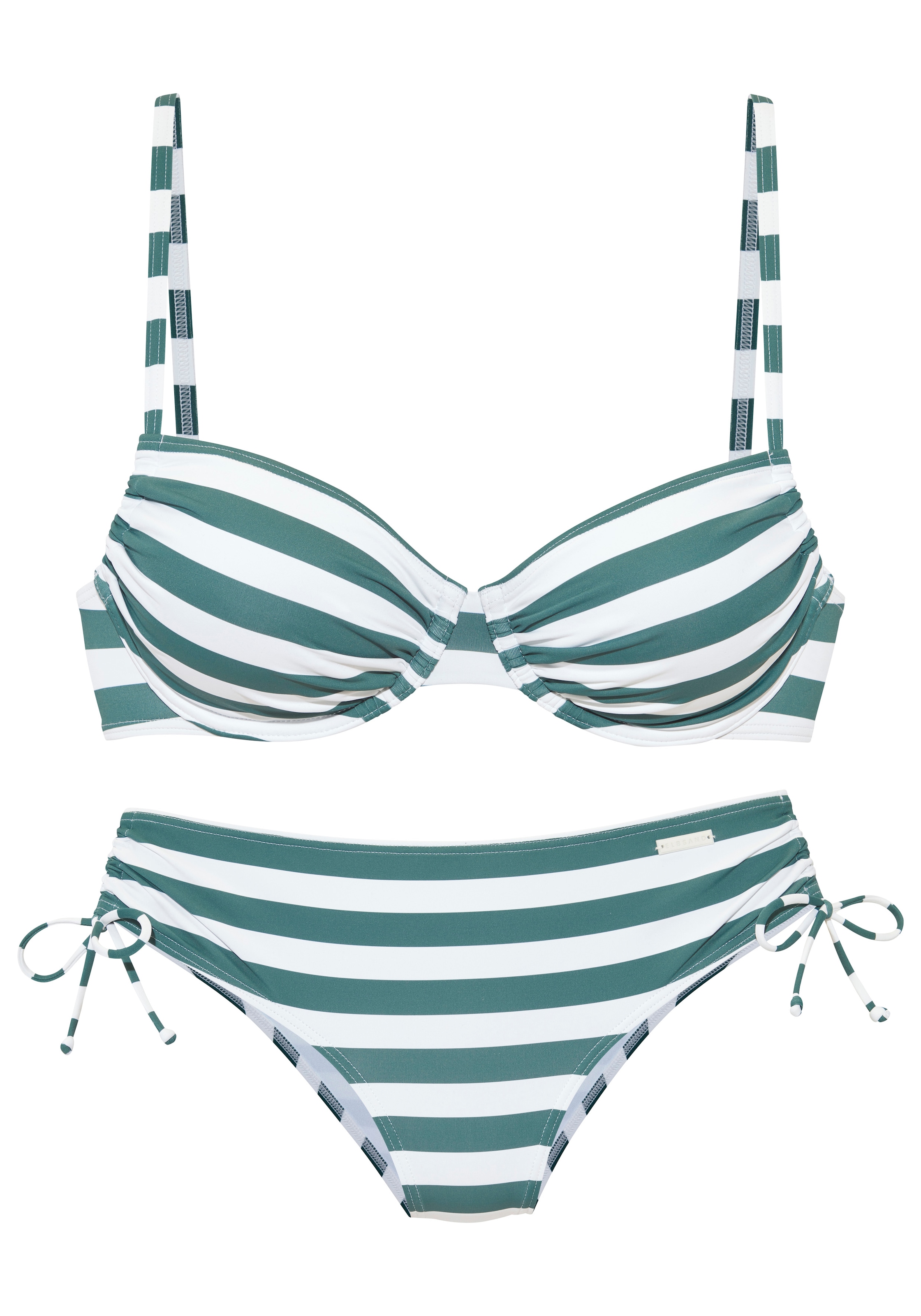 Elbsand Bügel-Bikini im modernem Streifendesign günstig online kaufen