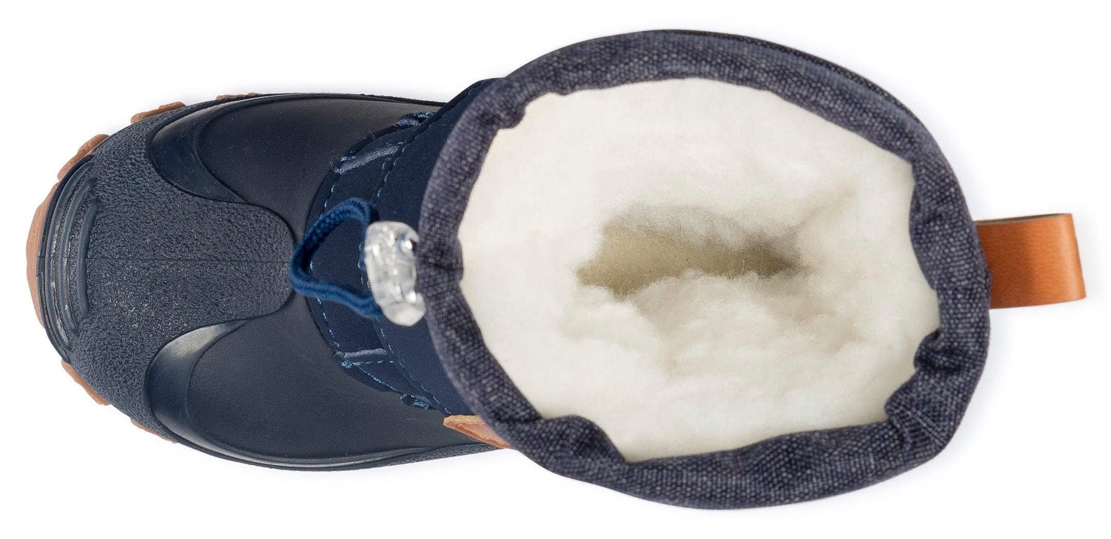 Lurchi Snowboots »Finn«, Winterboots mit Schurwolle, Größenschablone zum Download