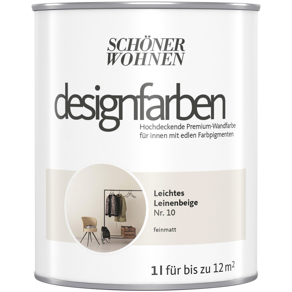 SCHÖNER WOHNEN FARBE Wand- und Deckenfarbe »designfarben«