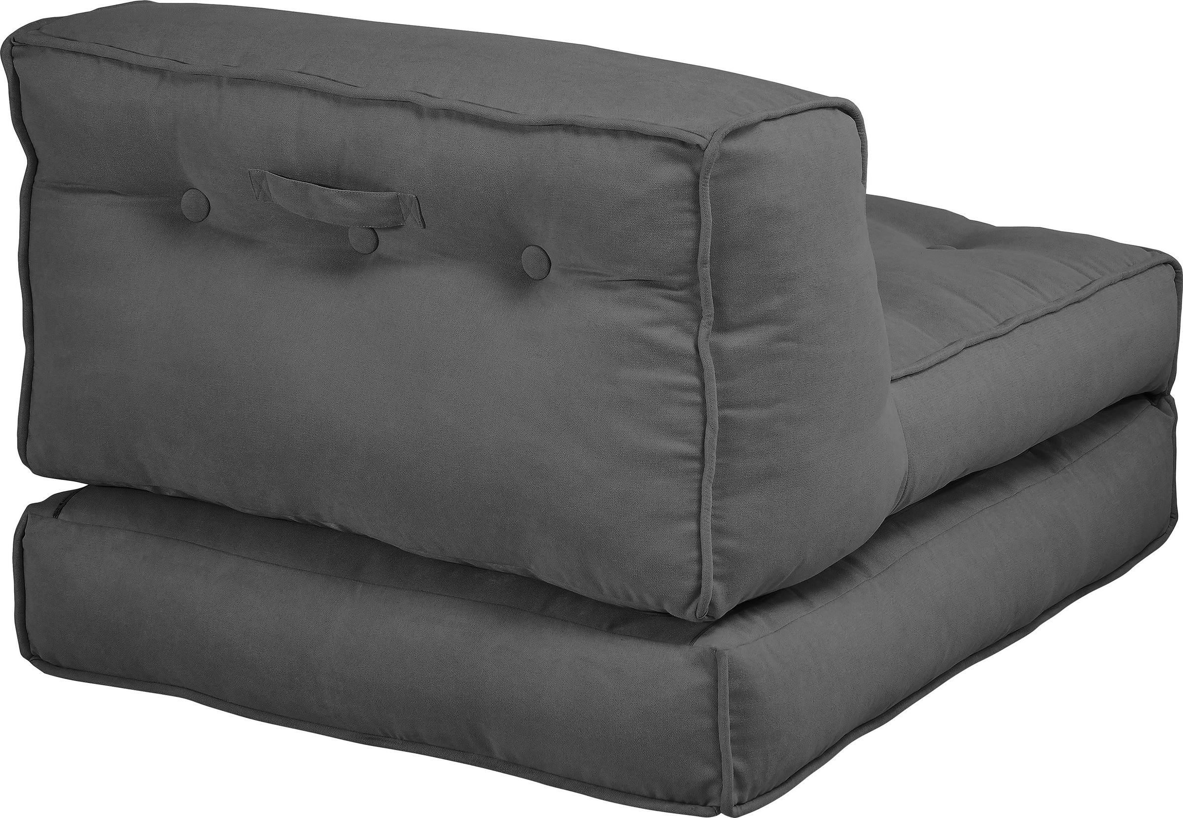 INOSIGN Sessel "Pia", Loungesessel in 2 Größen, mit Schlaffunktion und Pouf günstig online kaufen