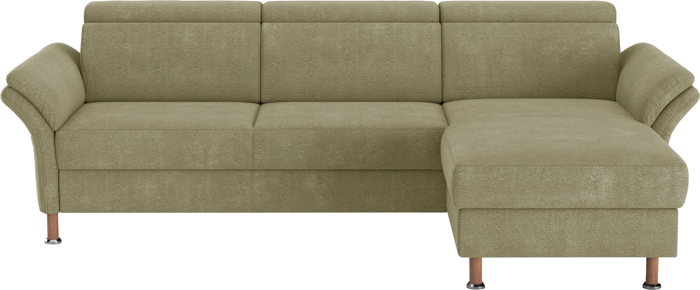 OTTO home Ecksofa "Calypso L-Form" mit motorischen Funktionen im Sofa und Recamiere