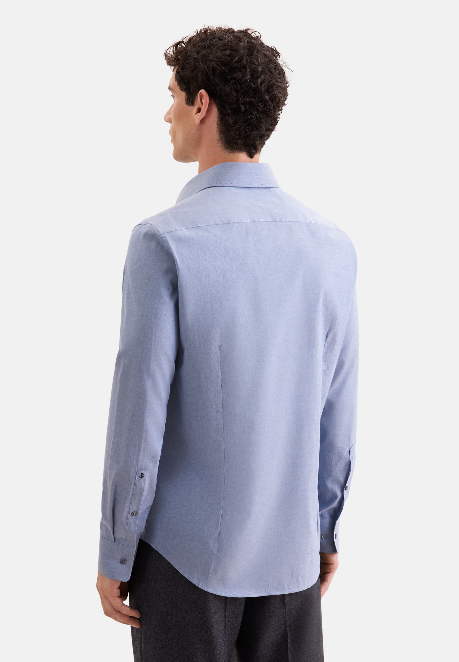 seidensticker Businesshemd »Schwarze Rose« Slim 1/1 Kentkragen Uni
