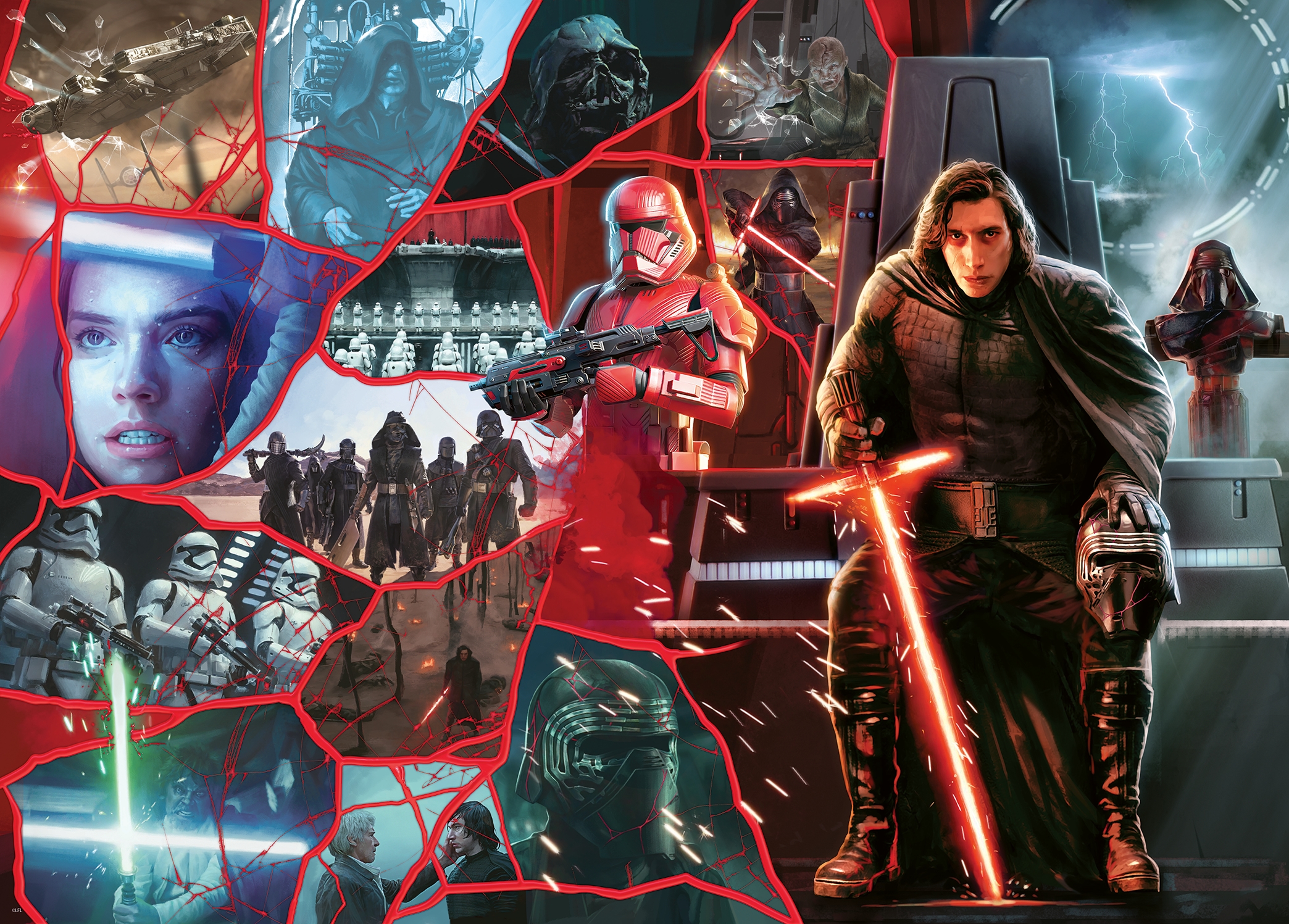 Ravensburger Puzzle »Star Wars Villainous: Kylo Ren«, Made in Germany
