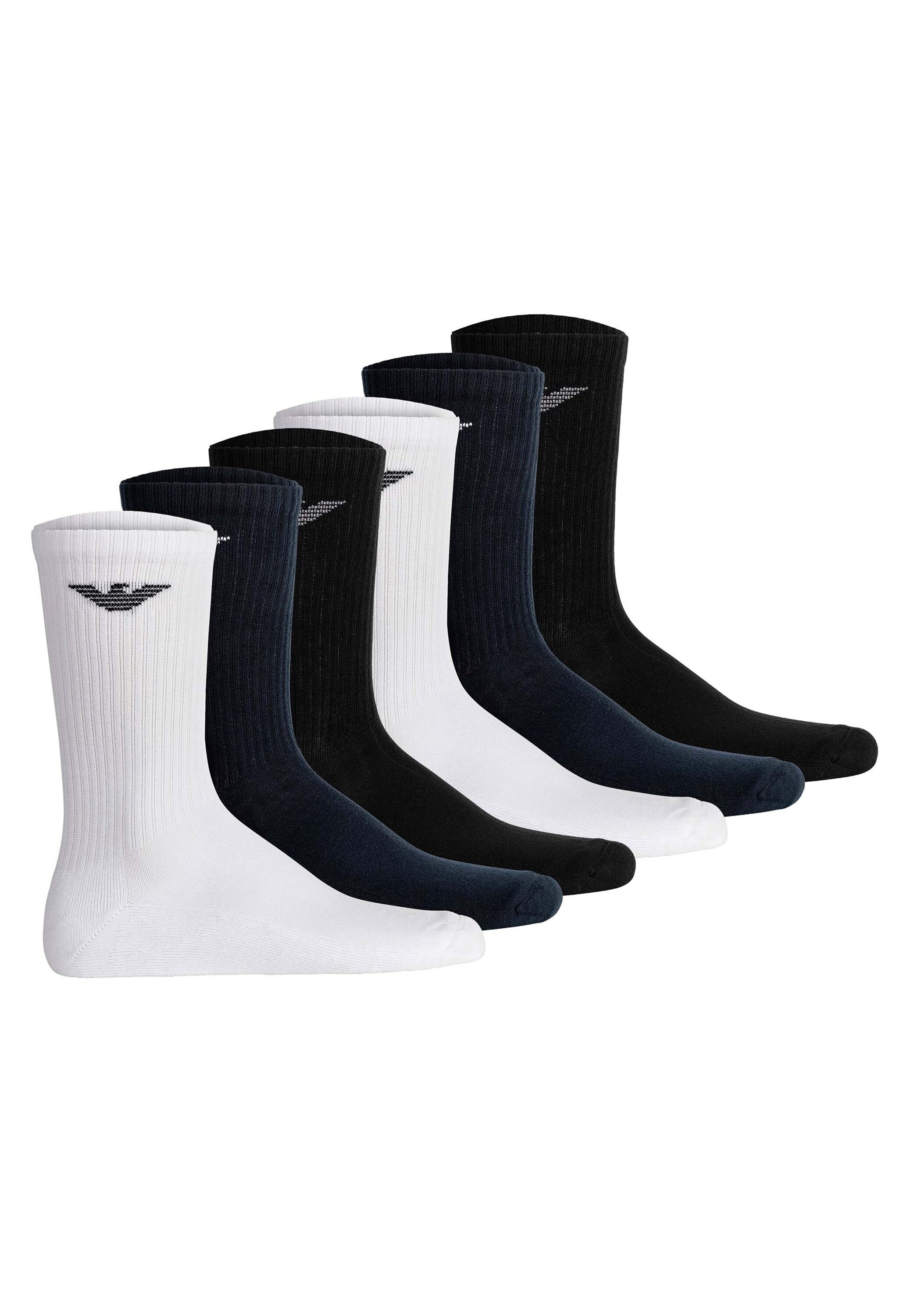 Emporio Armani Kurzsocken "Socken SPORTY SPONGE 6P 6er Pack" 6 Paar tlg.