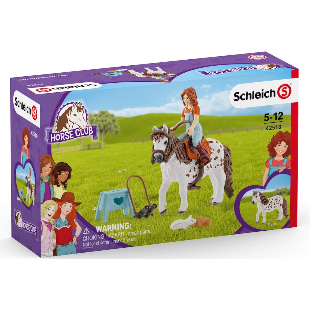 Schleich® Spielfigur »HORSE CLUB Mia & Spotty (42518)«