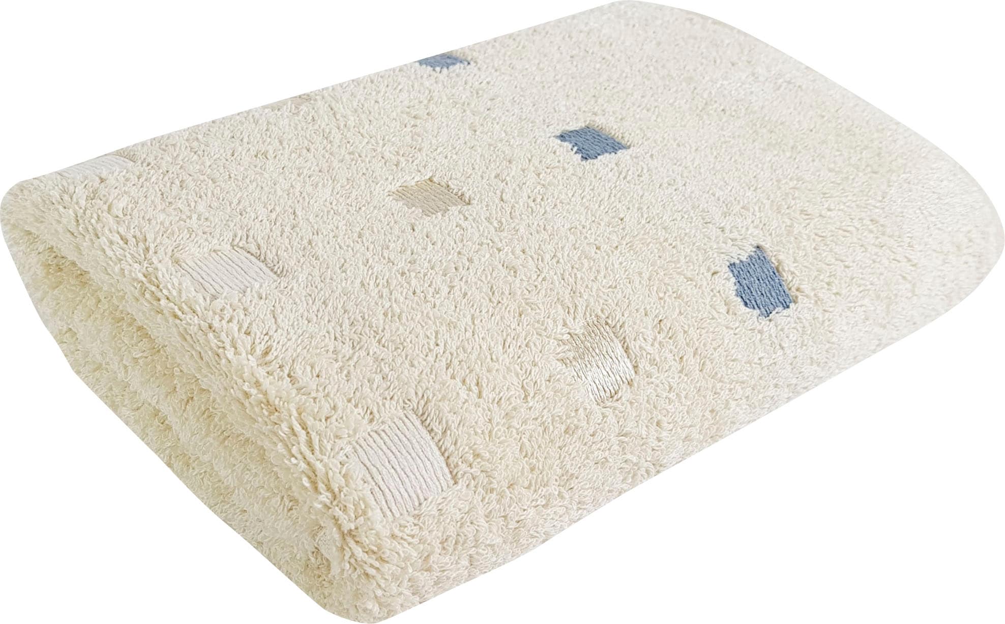 Gästehandtücher, B:33cm L:50cm, weiß, FRAMSOHN FROTTIER, Walkfrottier, Obermaterial: 75% Baumwolle, 25% Viskose, Handtücher, "Quattro", Mit natürlich