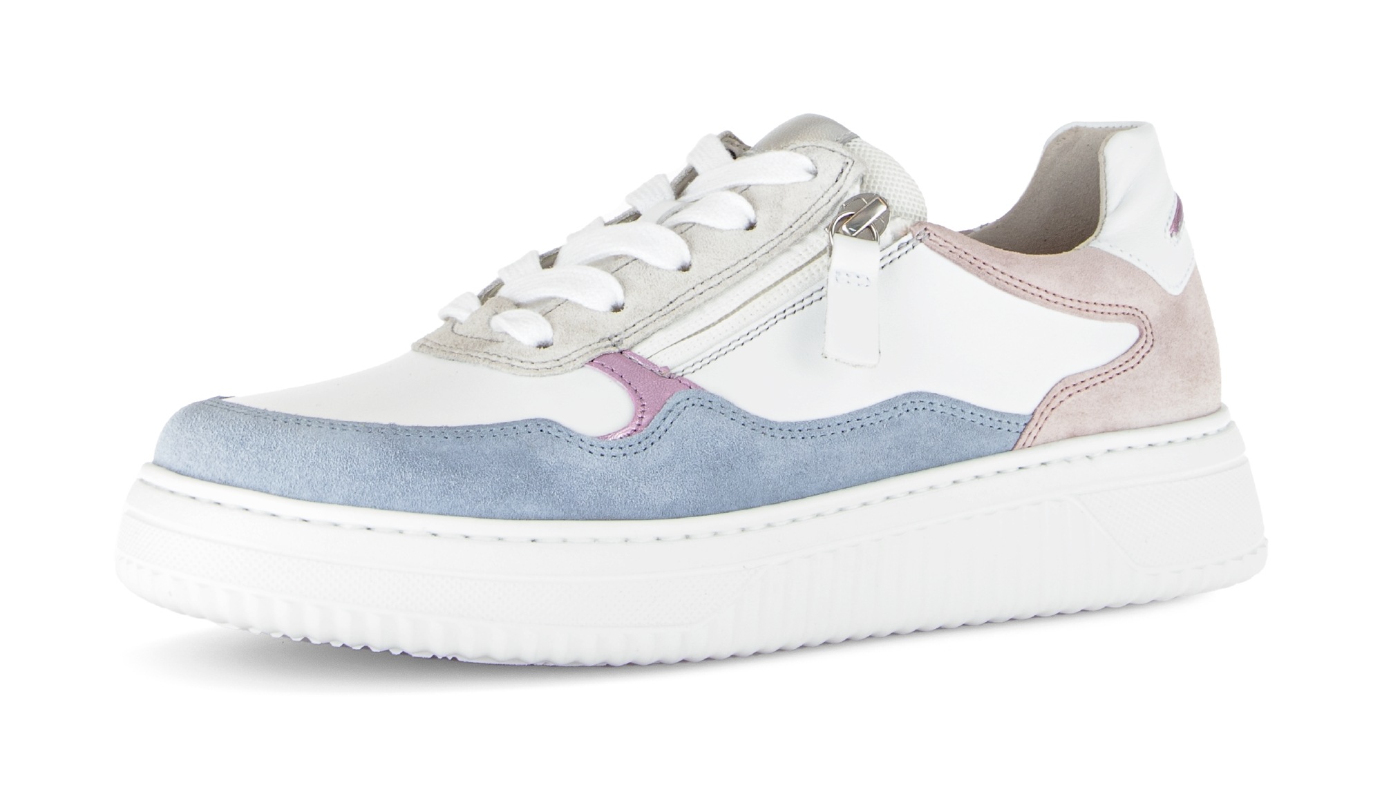 Gabor Plateausneaker "COMO", Freizeitschuh, Halbschuh, Schnürschuh in Komfo günstig online kaufen