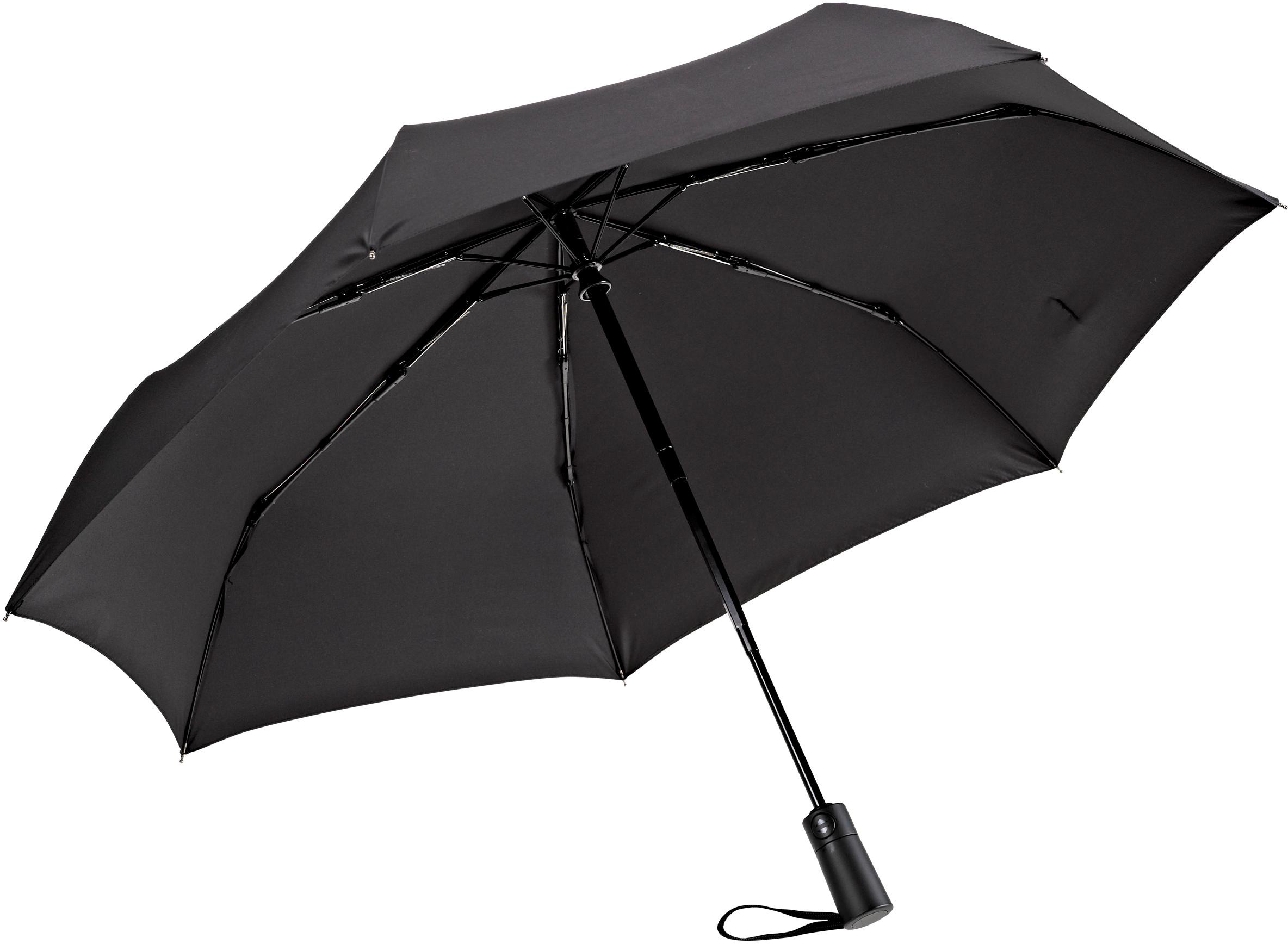 EuroSCHIRM® Taschenregenschirm »Automatik 3020, schwarz« kaufen | BAUR
