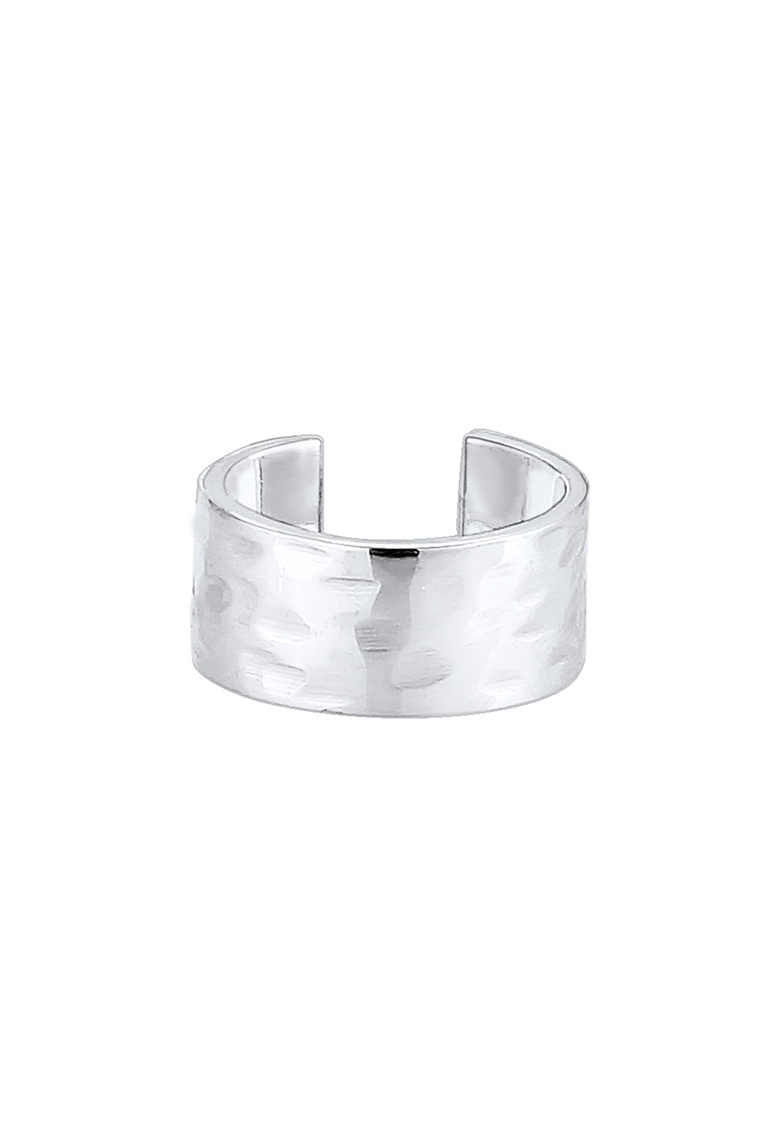 Elli Single-Ohrhaken »Earcuff Single gehämmert 925 Sterling Silber«