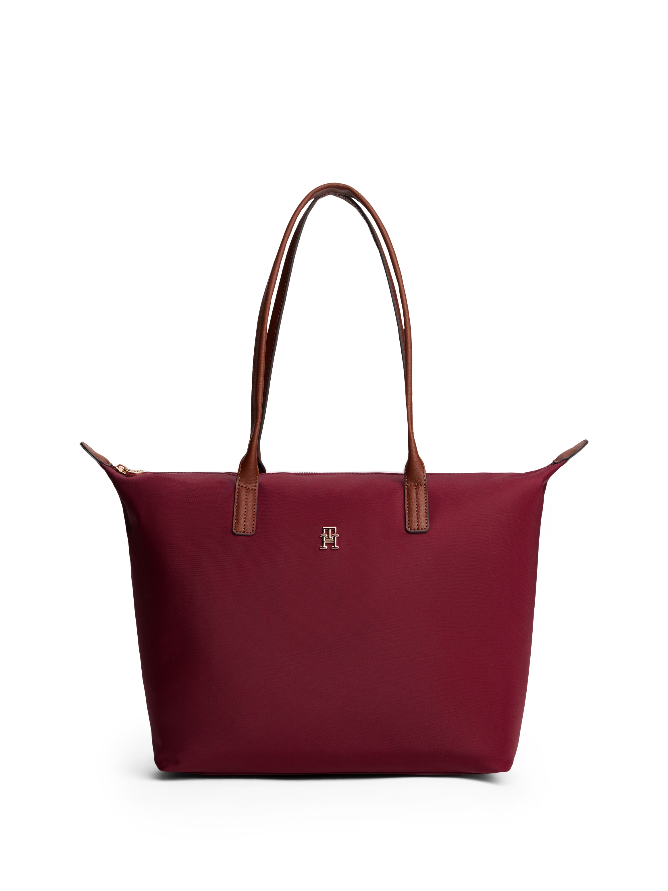 Tommy Hilfiger Tragetasche "POPETTE TOTE", Damen Schultertasche mit kontras günstig online kaufen
