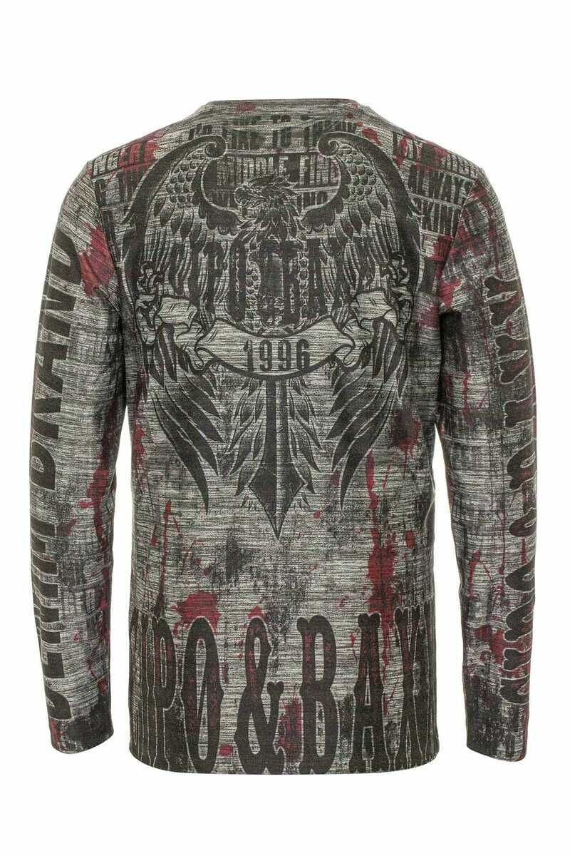 Cipo & Baxx T-Shirt »Sweatshirts«, mit coolem Print