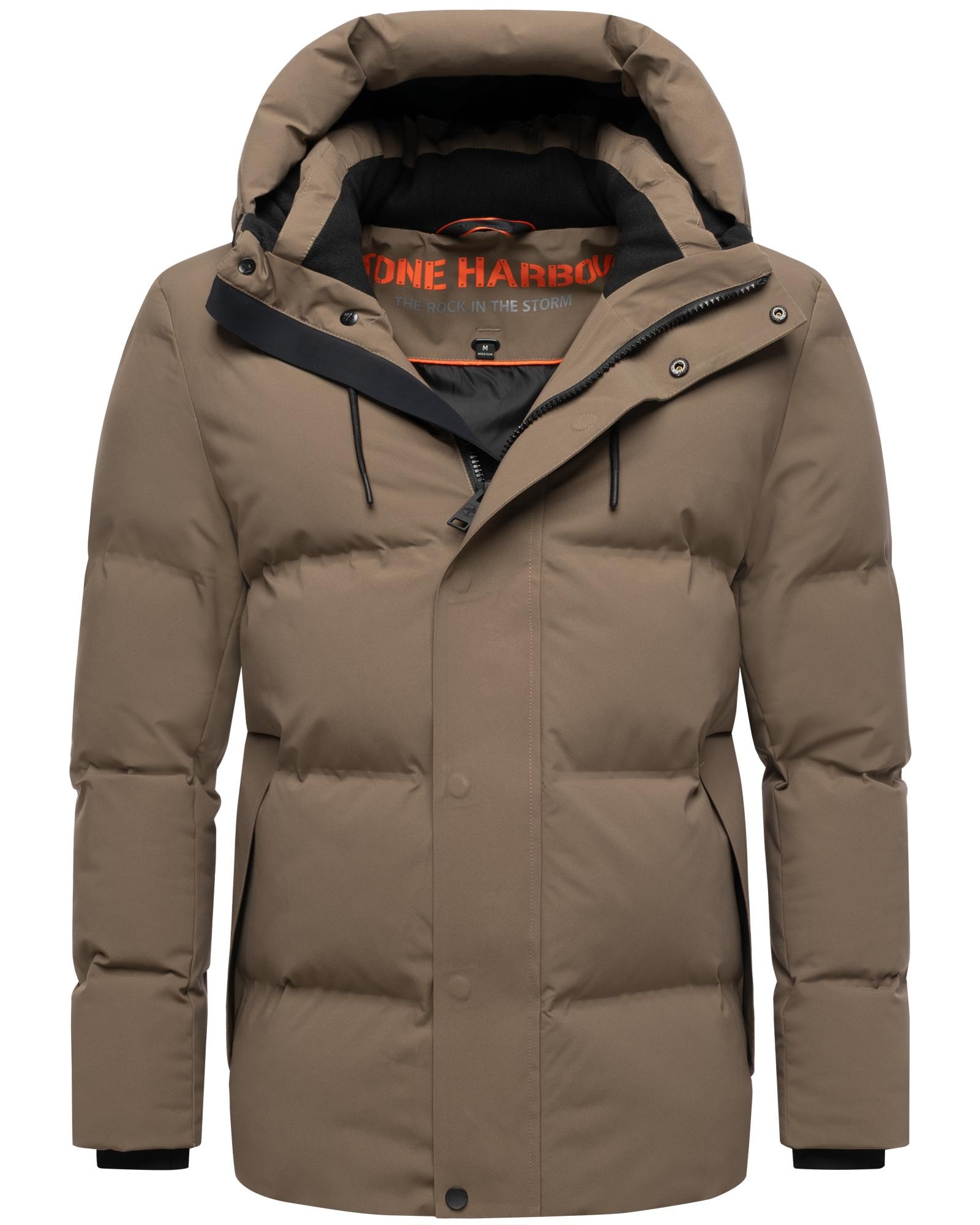 Stone Harbour Steppjacke »Taviaan XX«, mit Kapuze, Gesteppte Herren Jacke mit Kapuze