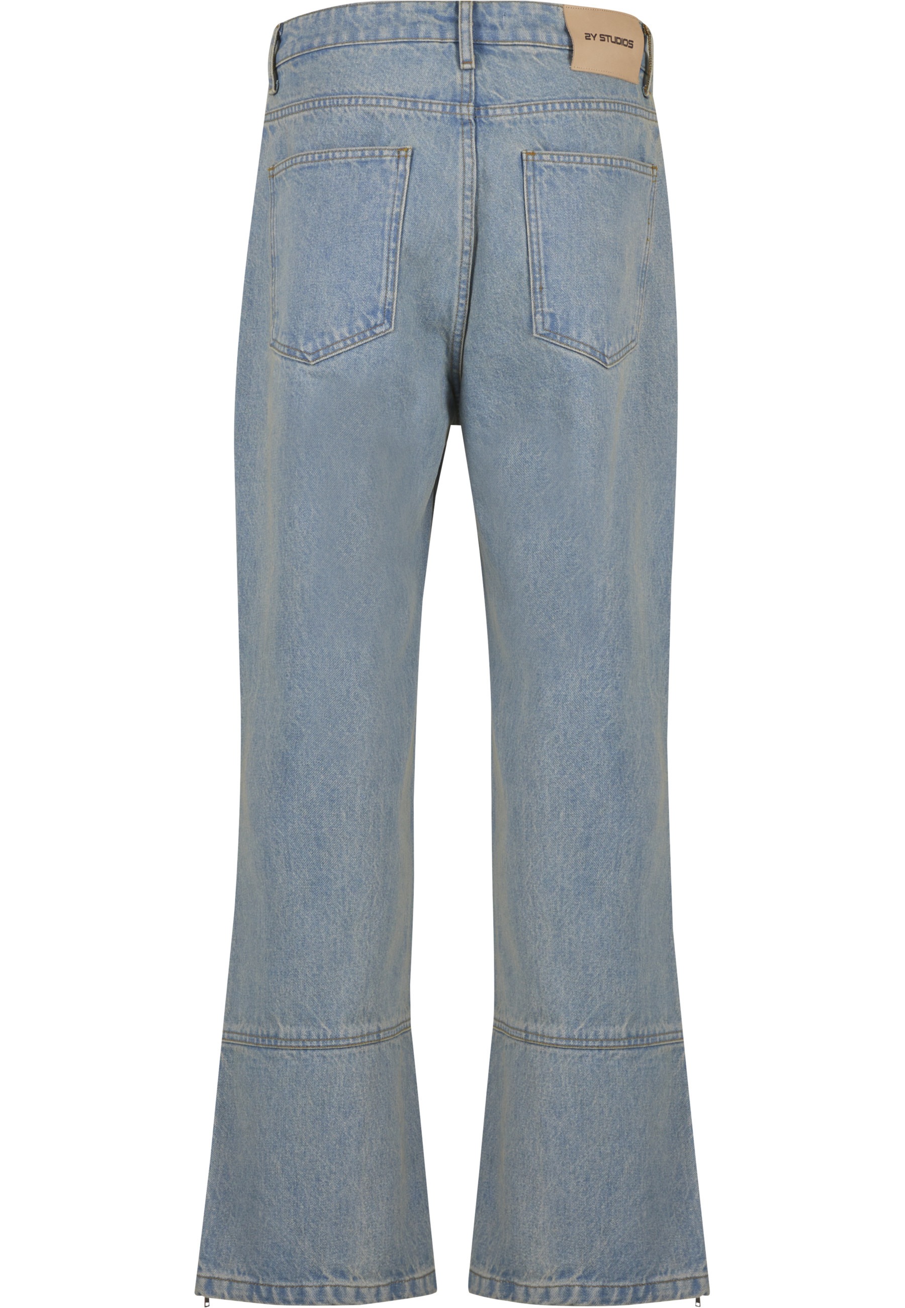 2Y Studios »2Y Studios Neal Zipper Baggy Jeans«