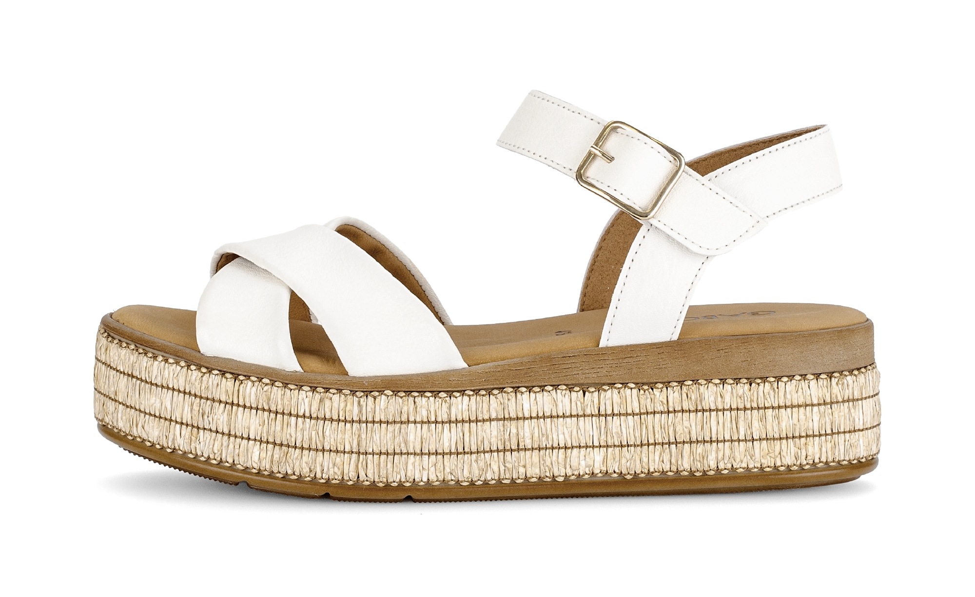 Gabor Sandalette  , Plateau, Sommerschuh, mit hochem Tragekomfort