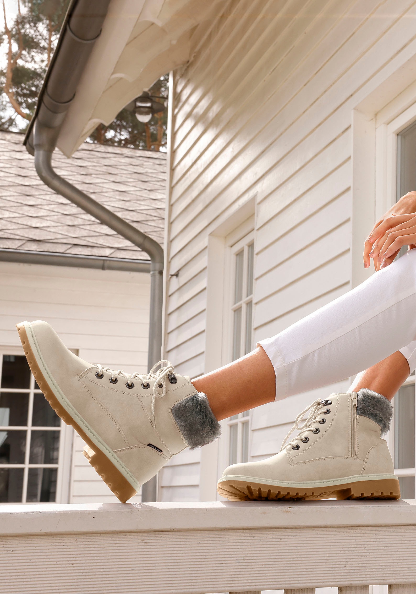 LASCANA Stiefelette "Winterboots, Schneestiefel, Outdoorstiefel" mit wasser günstig online kaufen