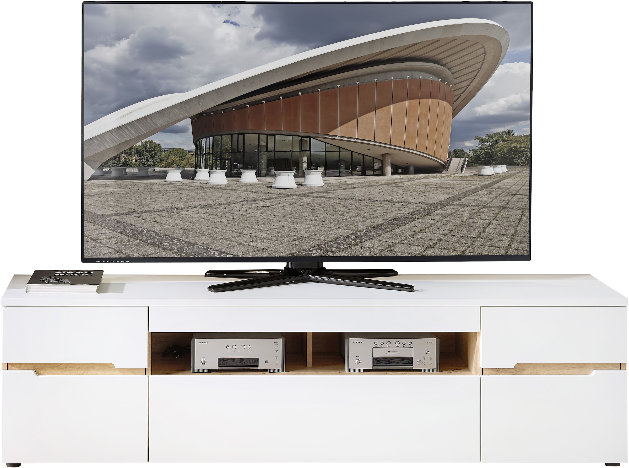Innostyle TV-Schrank "Memphis TV-Lowboard, 192x53x47cm (B/H/T)", (1 St.) günstig online kaufen