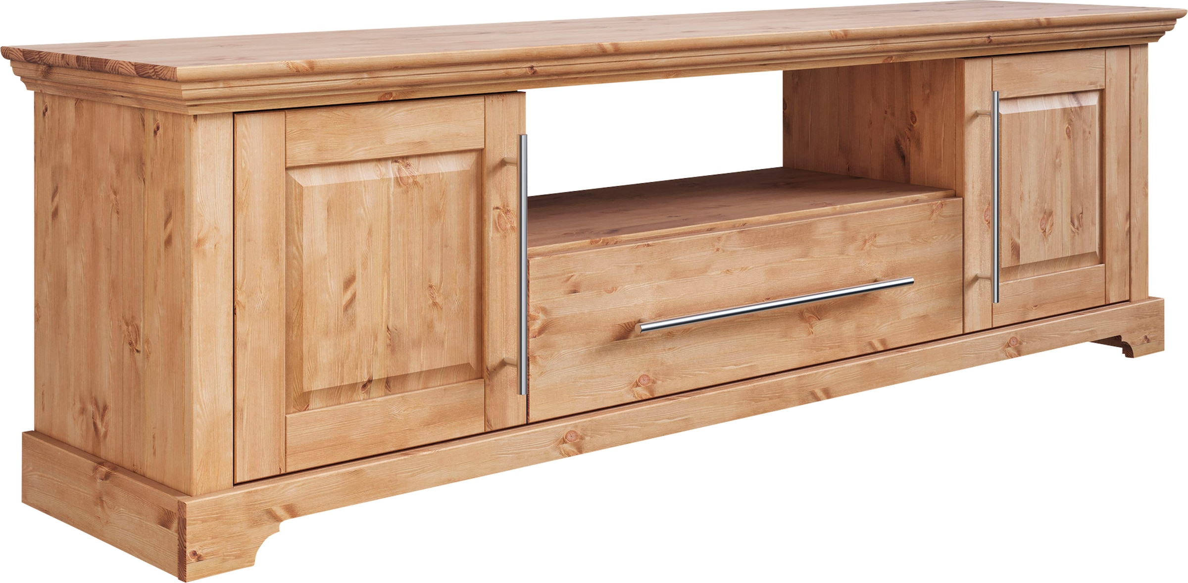 OTTO home TV-Board "Melissa" Lowboard, 2-türig, Breite 171 cm, Kiefer massiv, FSC