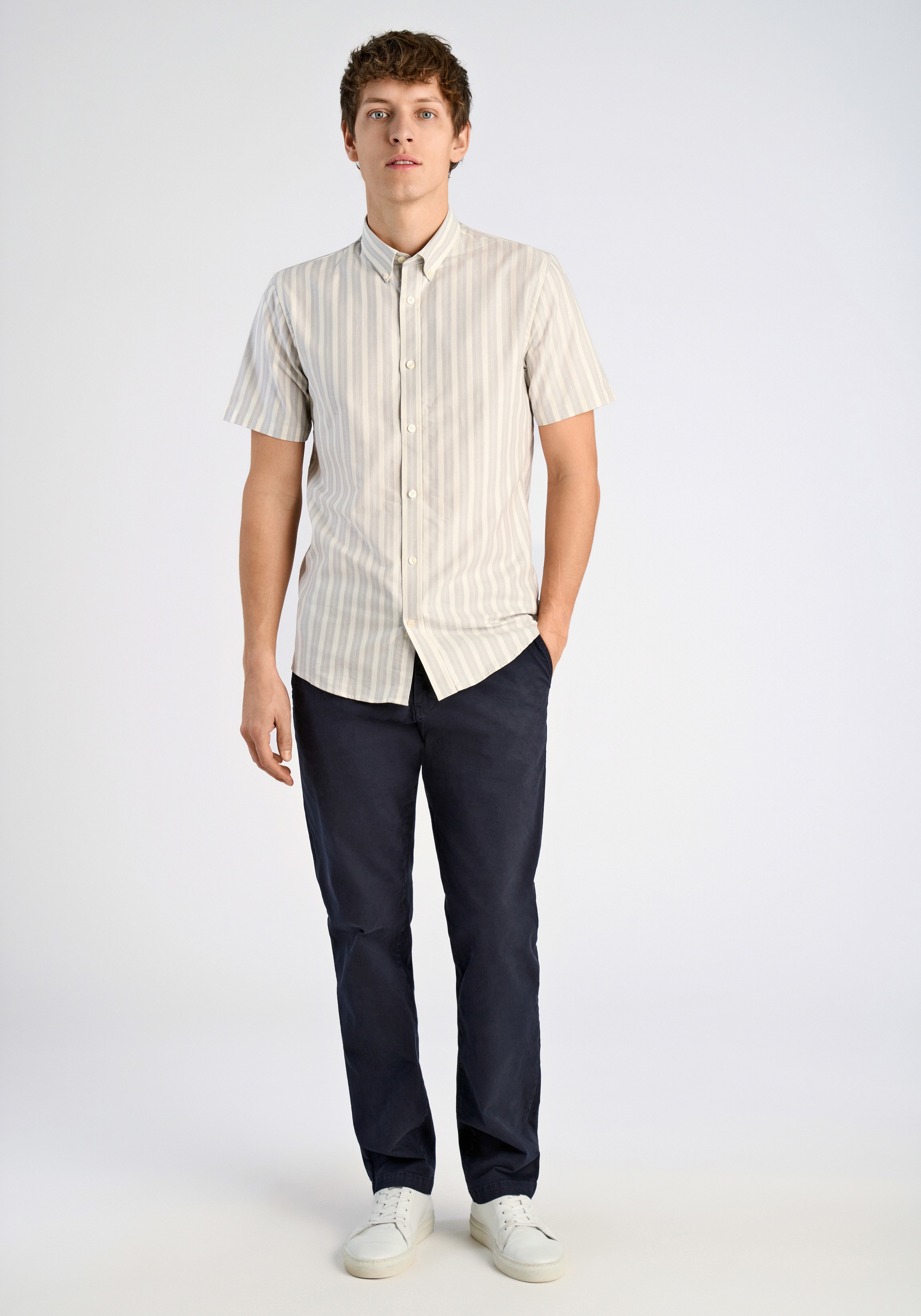 LINDBERGH Businesshemd »Oxford-Hemd Relaxed Fit«