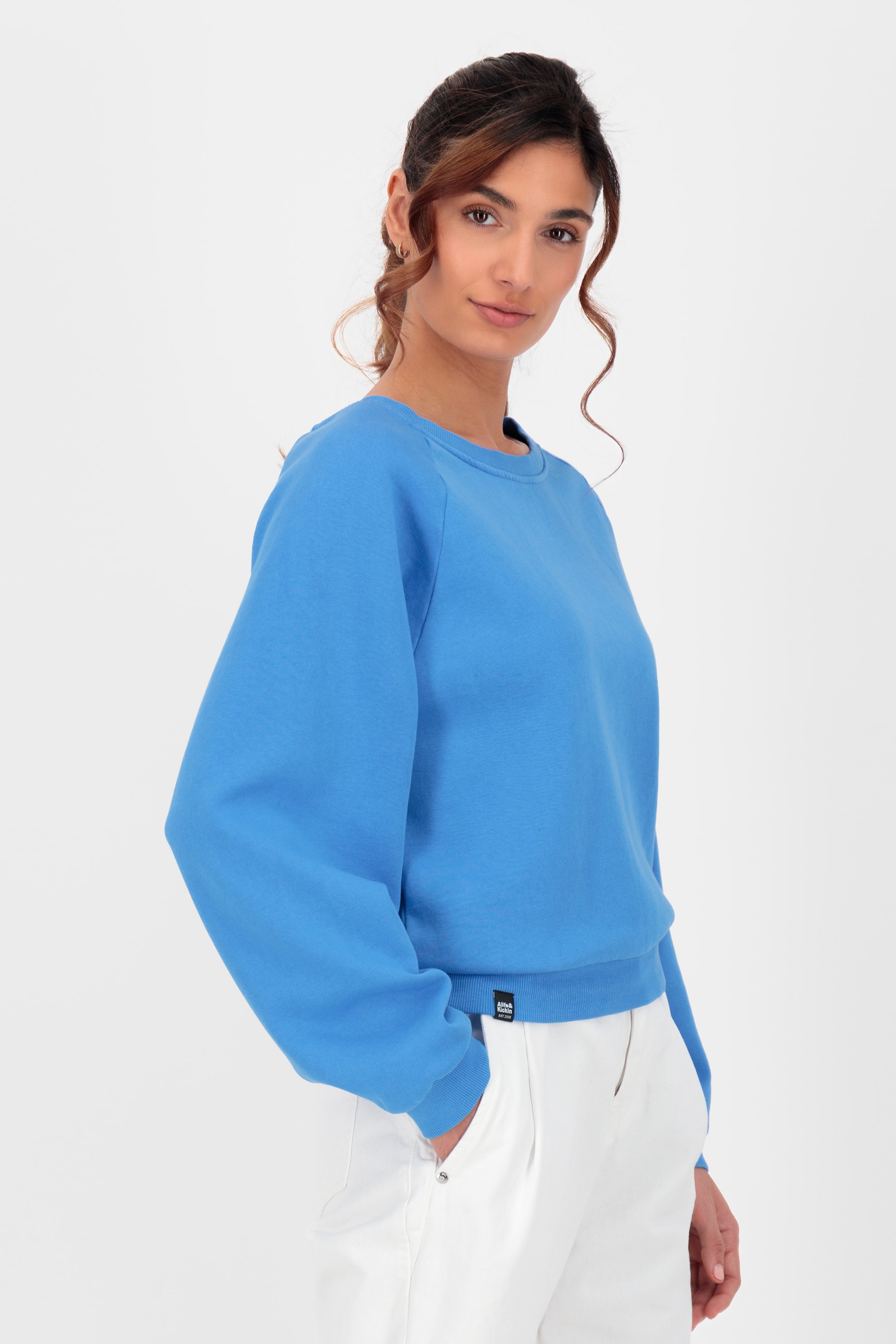 Thumbnail - Alife & Kickin Sweatshirt "Damen TeonaAK A", Basic Pullover mit Rundhalsausschnitt