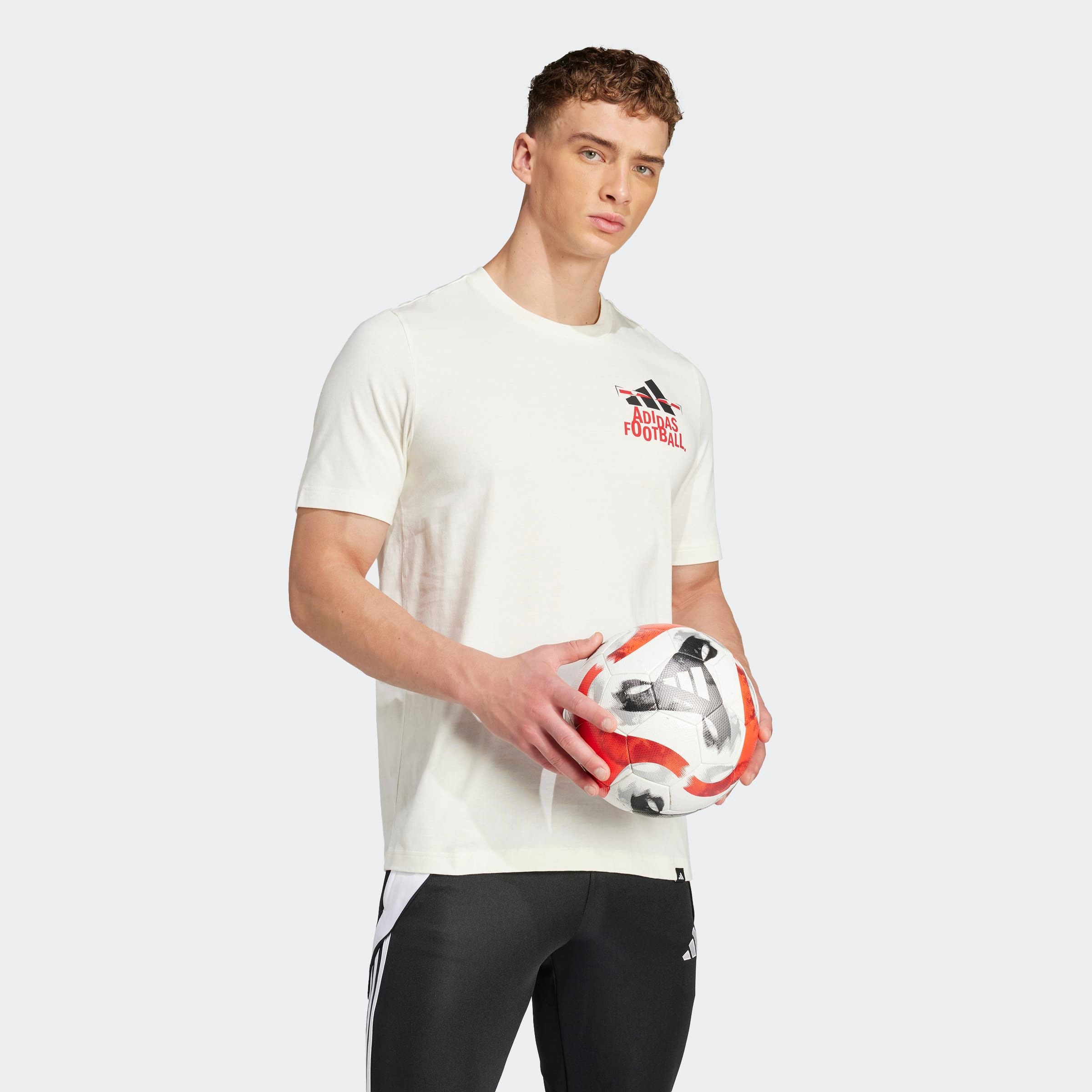 adidas Performance Trainingsshirt "GRAPHIC" sportlicher Stil, mit Fußballgr günstig online kaufen