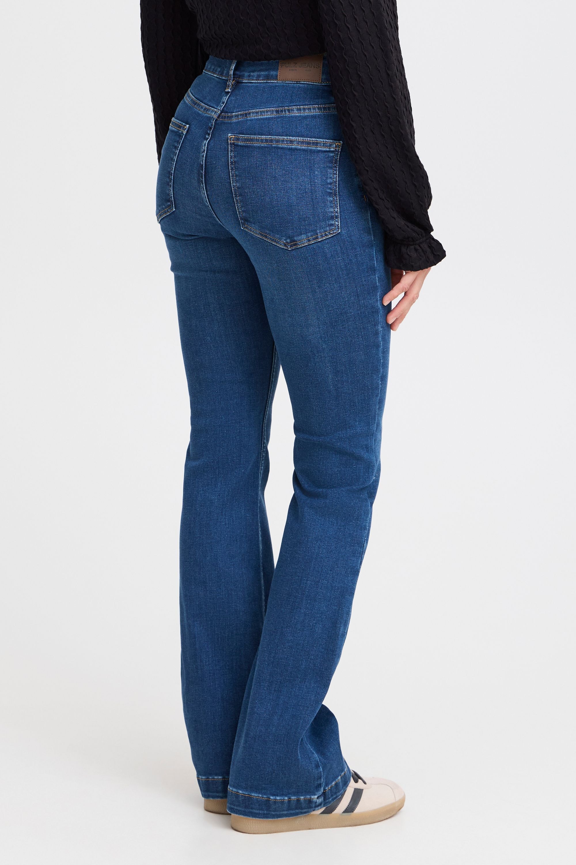 Pulz Jeans Bequeme Jeans »Bequeme Jeans PZBECCA UHW Bootcut Leg«