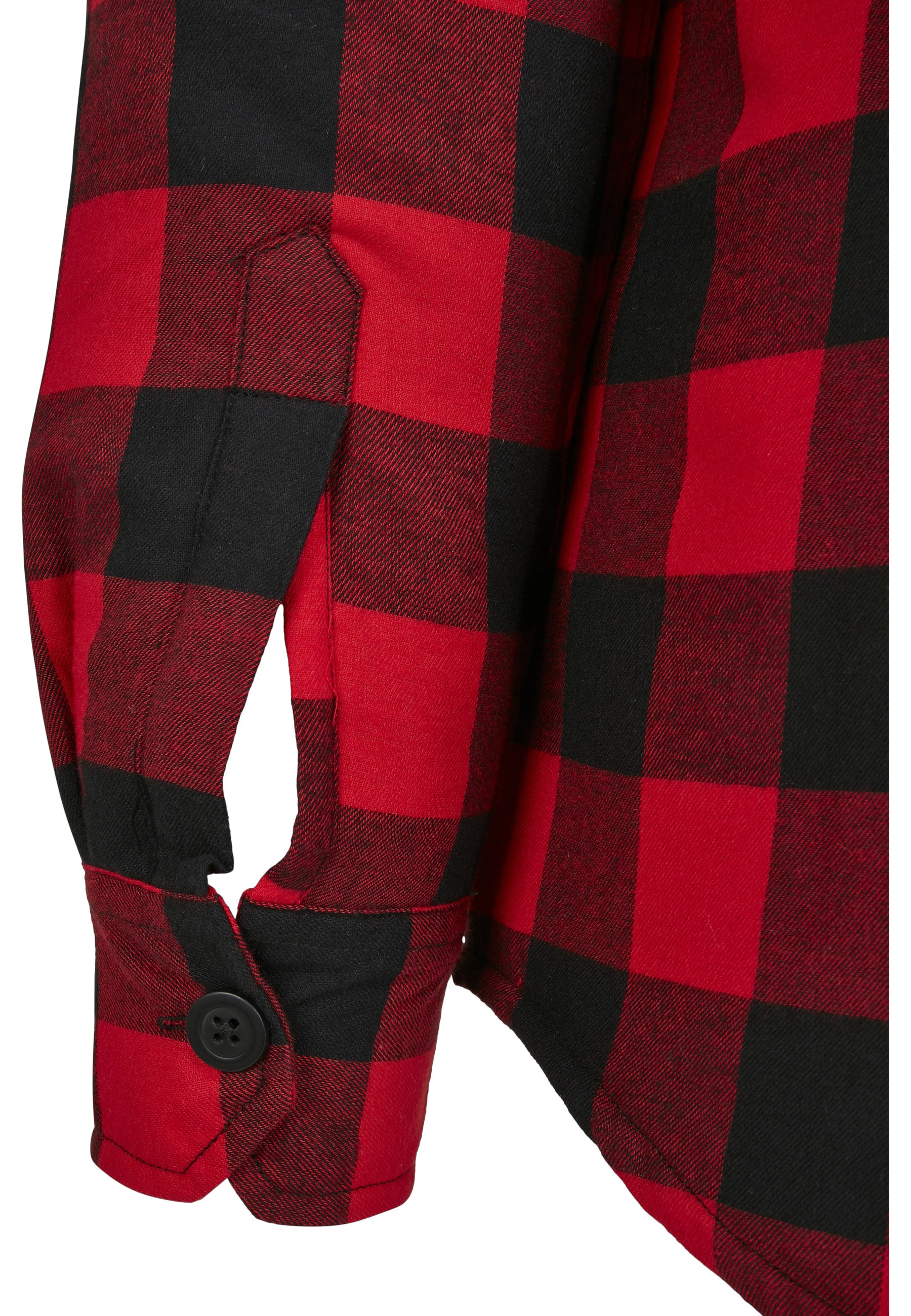 URBAN CLASSICS Langarmhemd »Urban Classics Herren Padded Check Flannel Shirt« 1 Stk.
