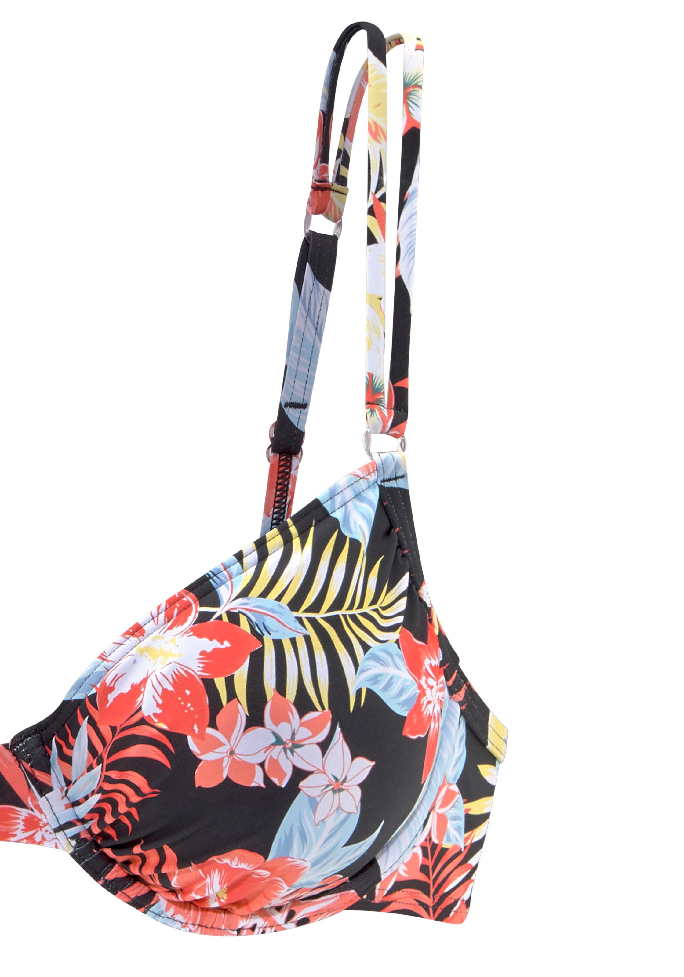 Thumbnail - s.Oliver Bügel-Bikini-Top "Marika" mit kleinen Zierringen