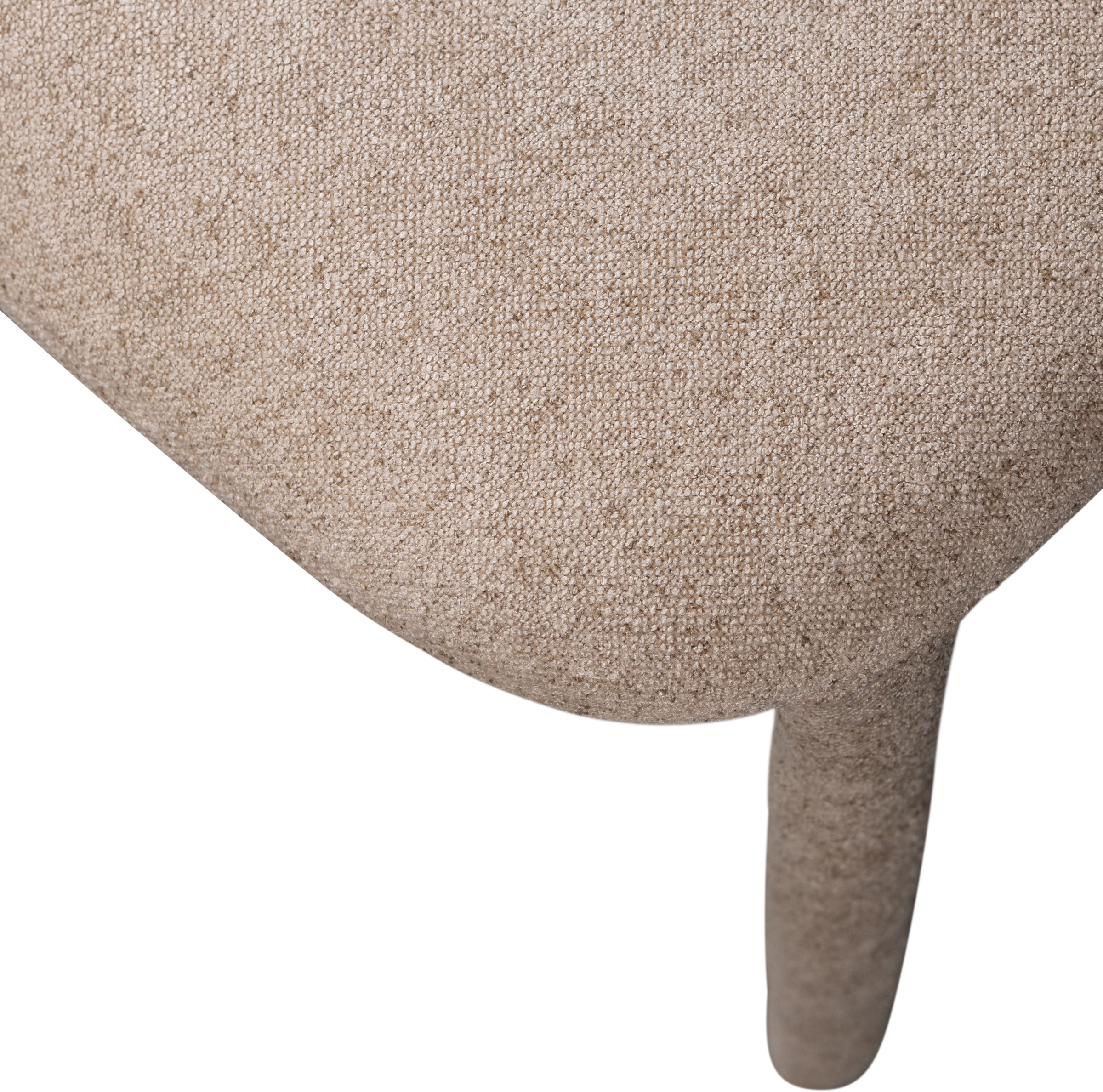 WOOOD Esszimmerstuhl »Noble«, (Set), 2 St., Strukturstoff, komplett mit Stoff bezogen, Höhe 76 cm x Breite 51 cm