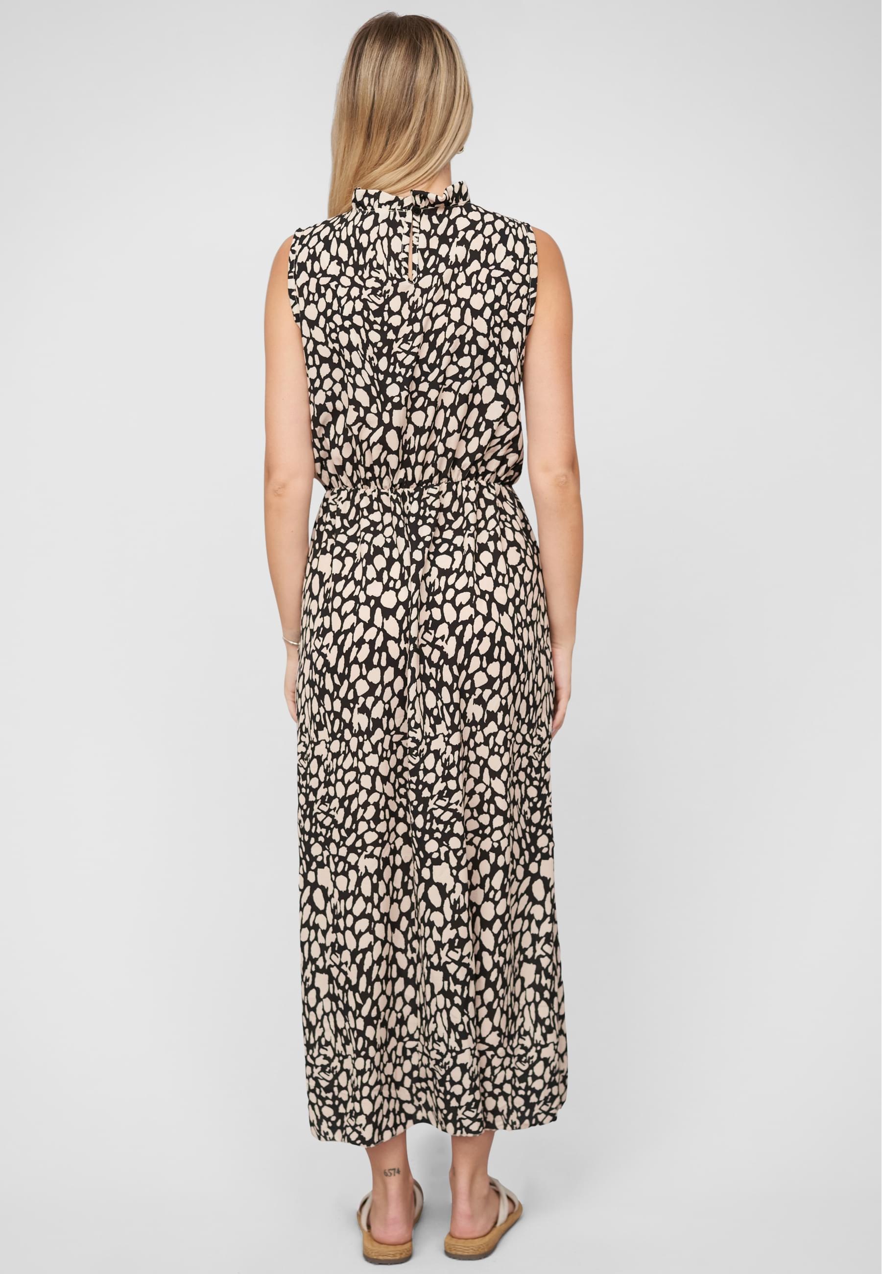 CLOUD 5IVE Shirtkleid »CLOUD 5IVE Maxi Dress with aop animal print« 1 Stk. tlg.