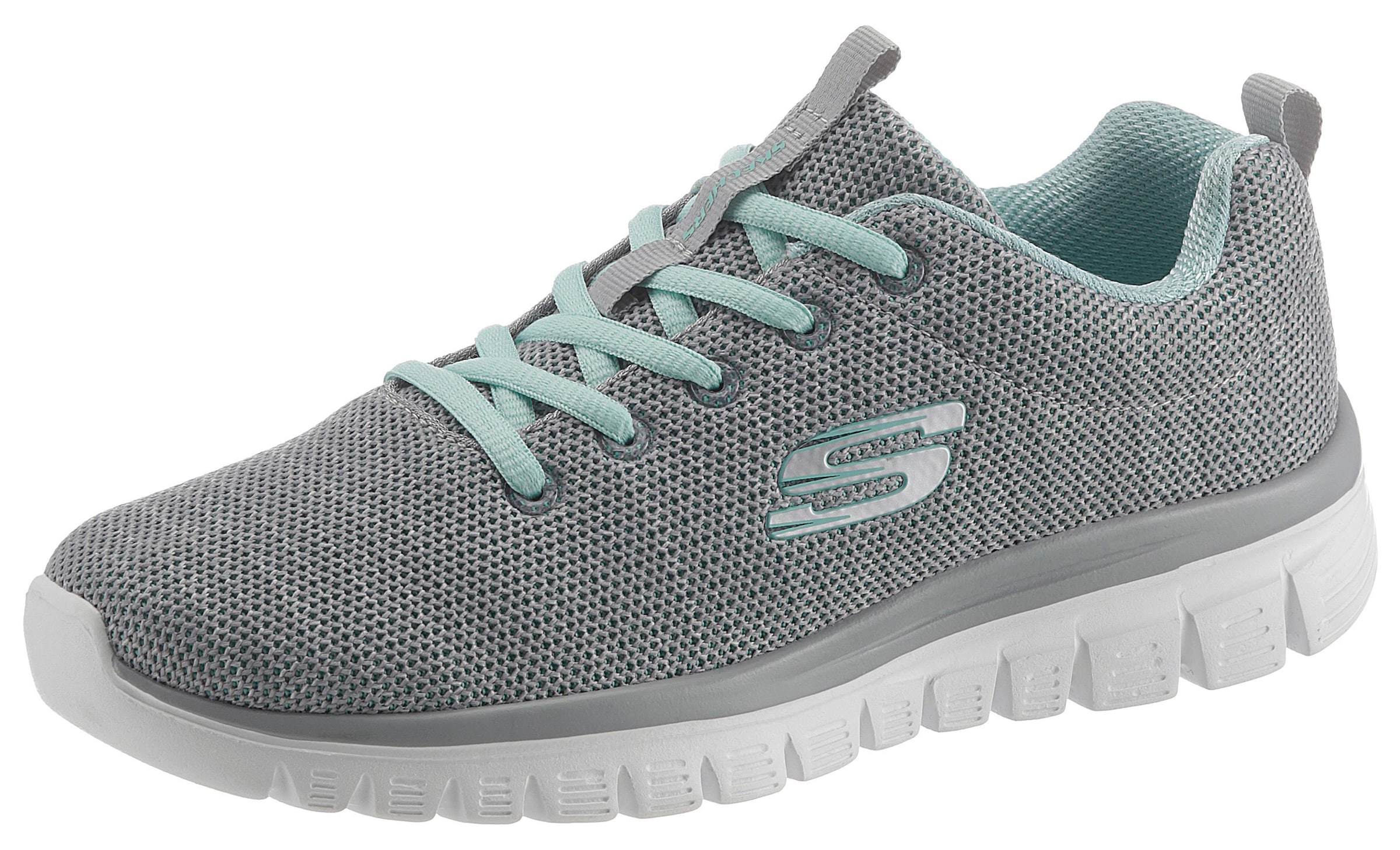 Skechers Sneaker "Graceful - Twisted Fortune", mit Memory Foam, Freizeitschuh, Halbschuh, Schnürschuh