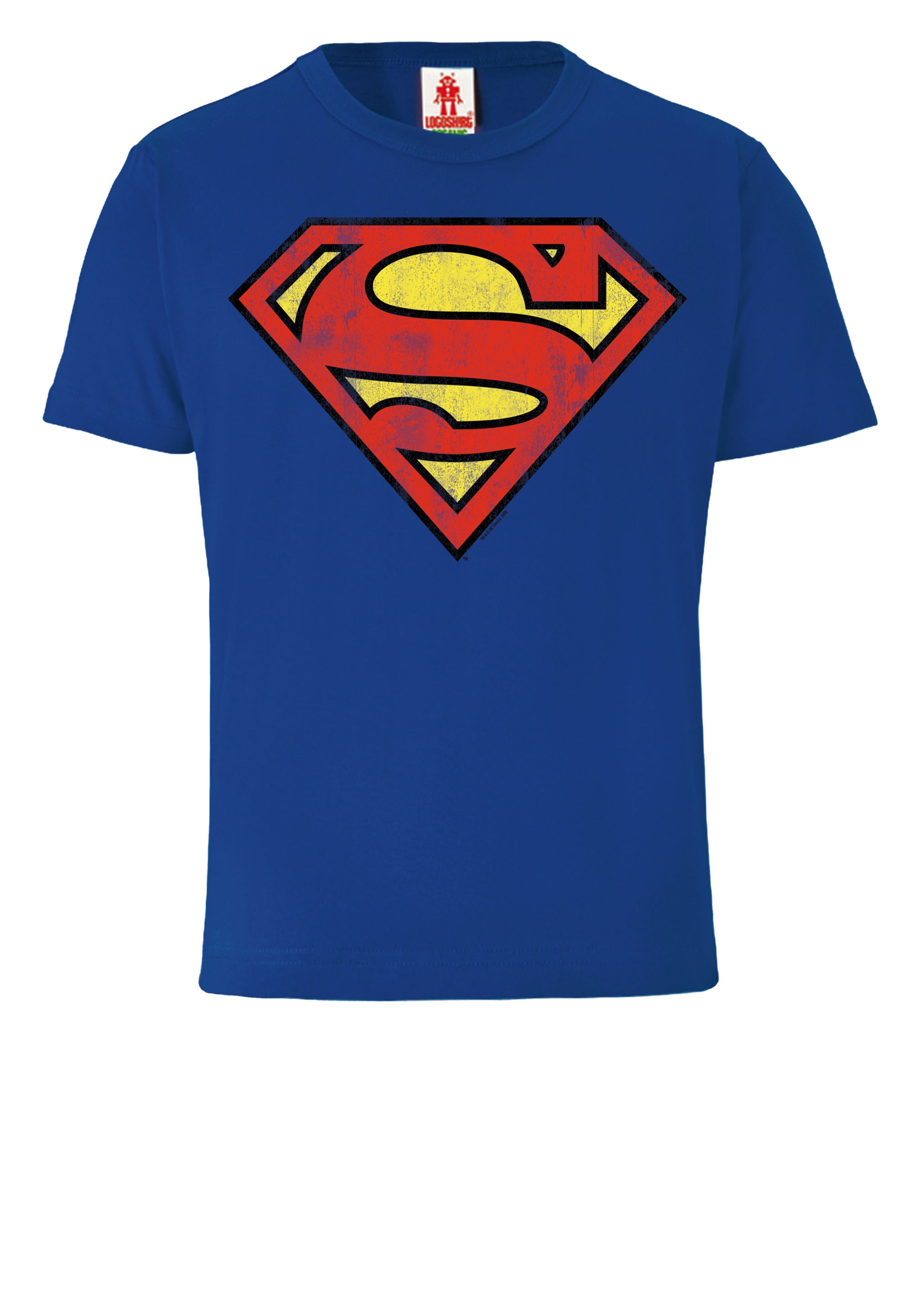»DC online BAUR Superman«, T-Shirt mit | kaufen Comics – lizenziertem LOGOSHIRT Print