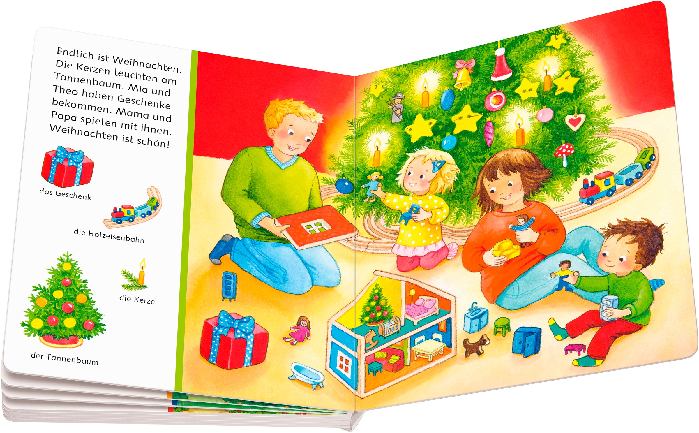 Ravensburger Buch »Pappbilderbuch, Mein erstes Sachen suchen: Frohe Weihnachten«