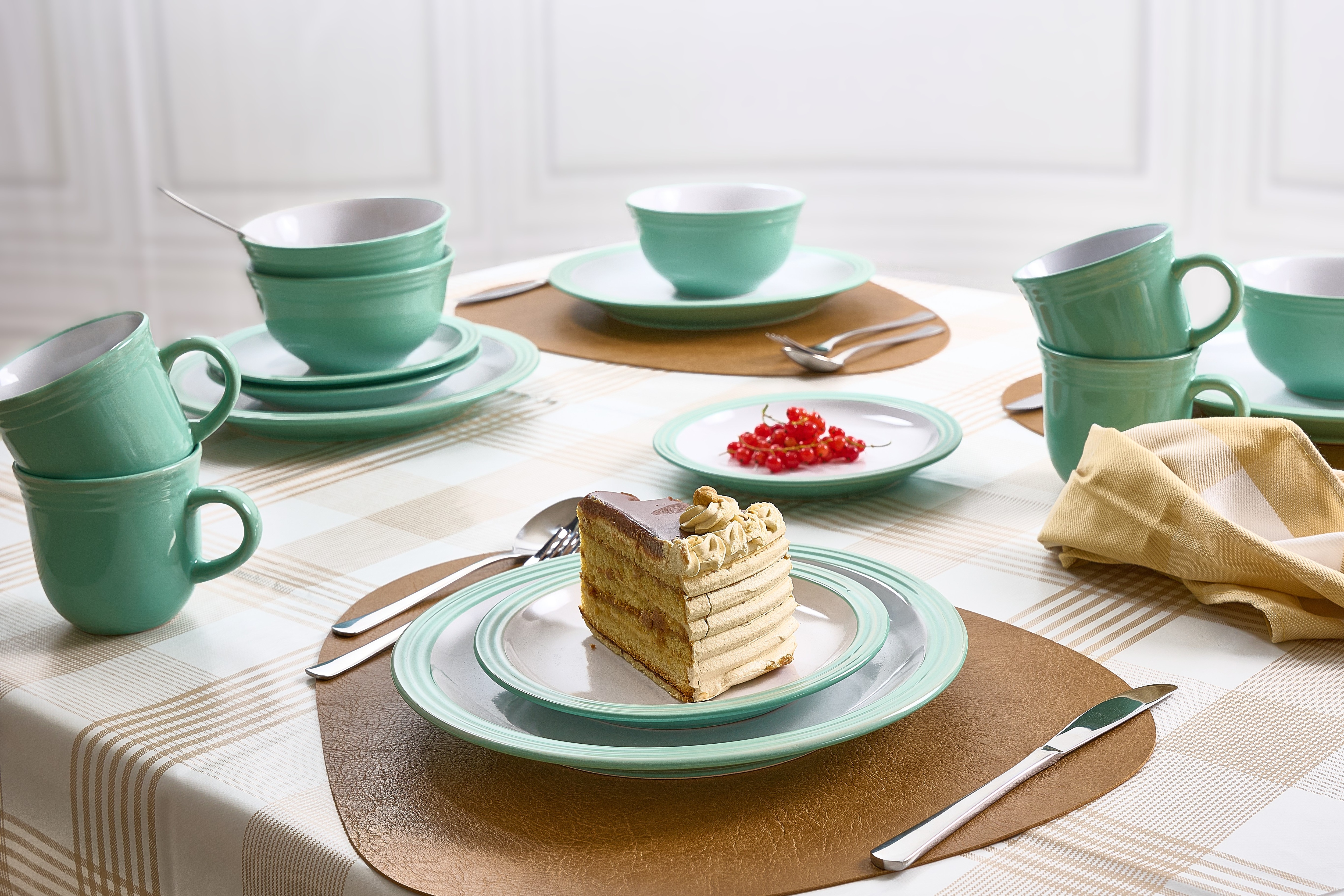 Thumbnail - Retsch Arzberg Kombiservice "Geschirr-Set, Service CAMDEN" rustikaler Landhaus-Charm, 16 Teile, für 4 Personen