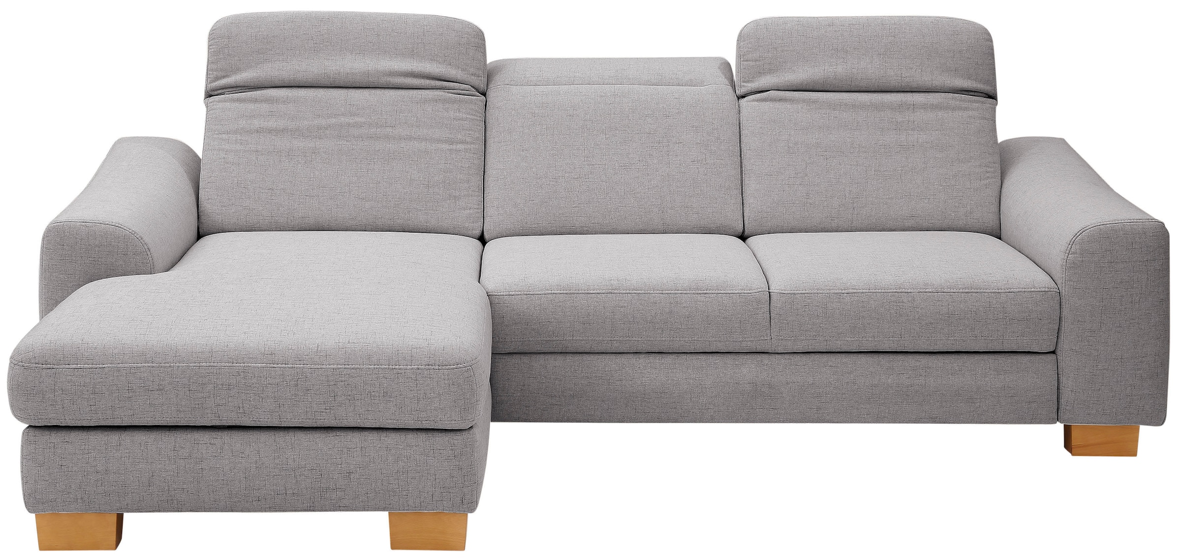 Home affaire Ecksofa »Dundee L-Form«, wahlweise mit Kopfteilverstellung und zusätzlich mit Bettfunktion