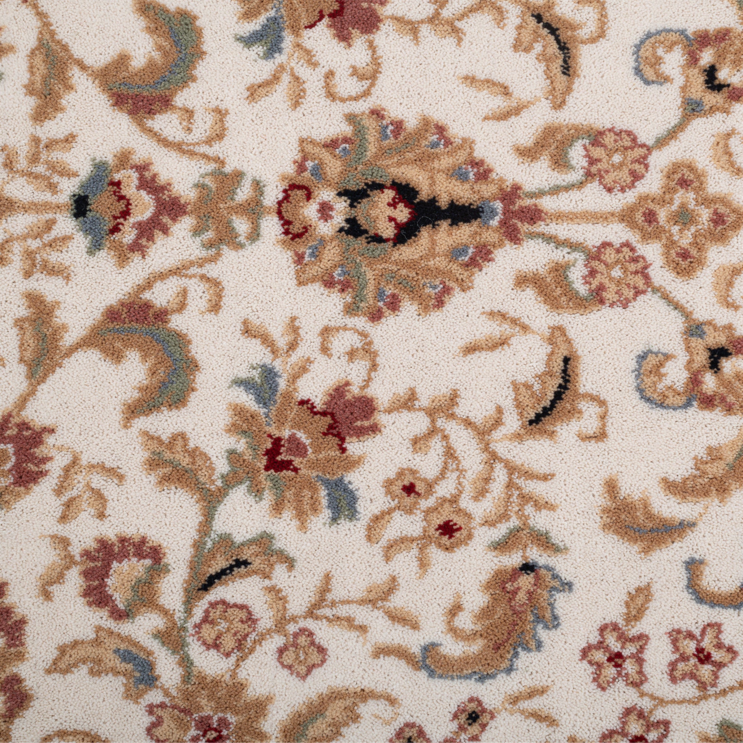 THEKO Wollteppich »Dolna - 809« rund 10 mm Höhe Kurzflor, reine Wolle, Orient-Optik