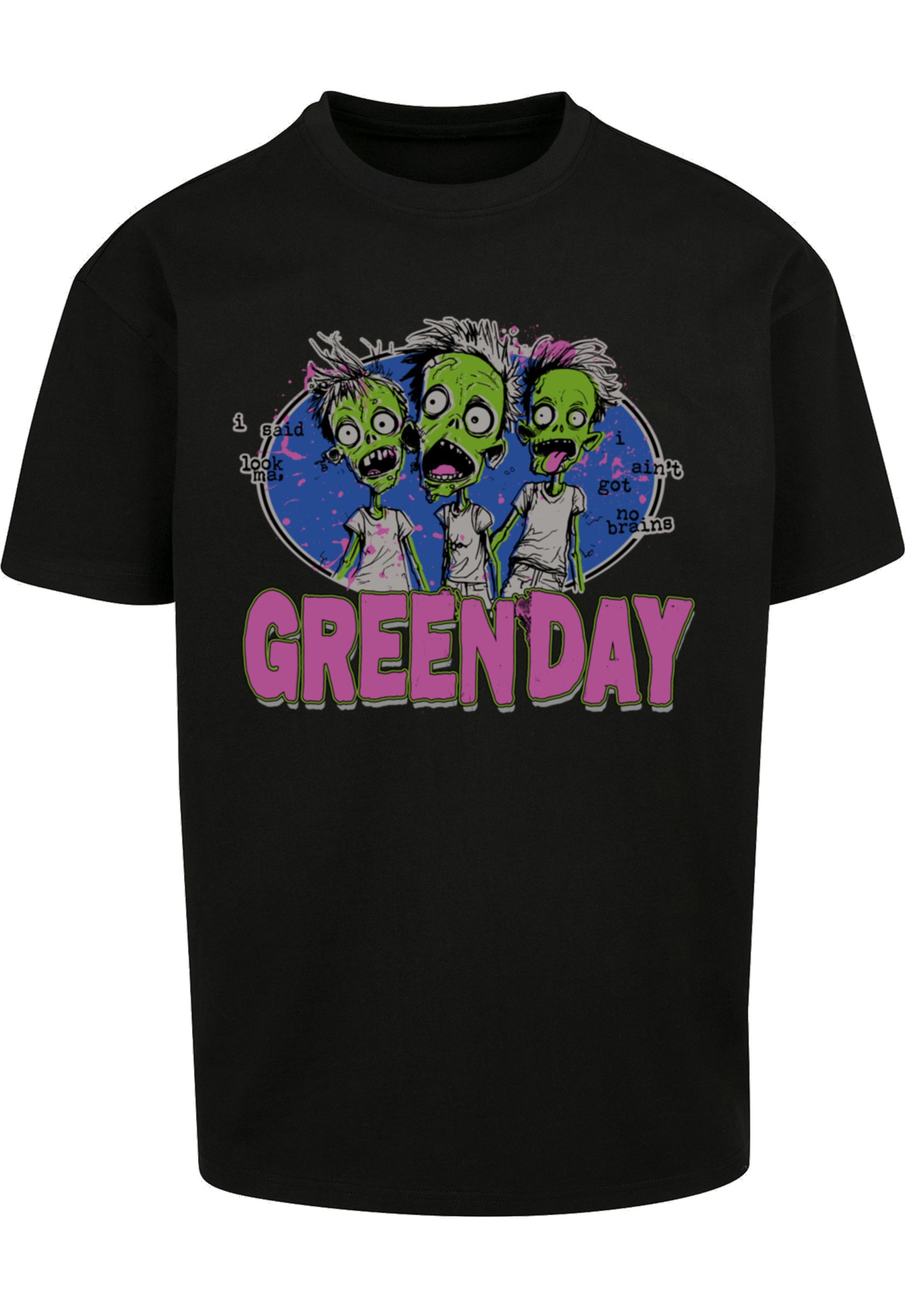 Merchcode T-Shirt "Merchcode Green Day Zombie Oversized Tee" 1 Stk. günstig online kaufen
