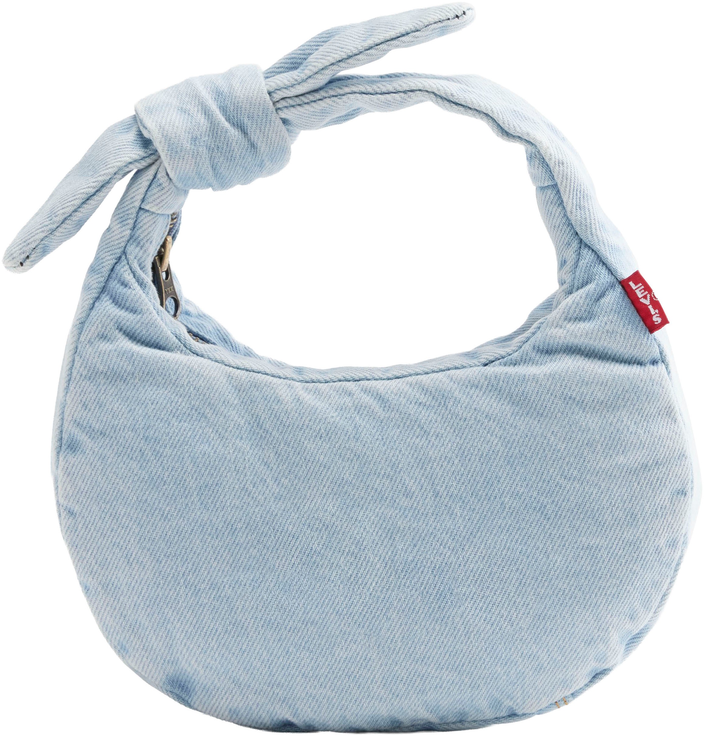 LEVI'S Damen Mini Bagclouds indigo wash 12, Web, Baumwolle, Taschen, mit Knoten-Henkel